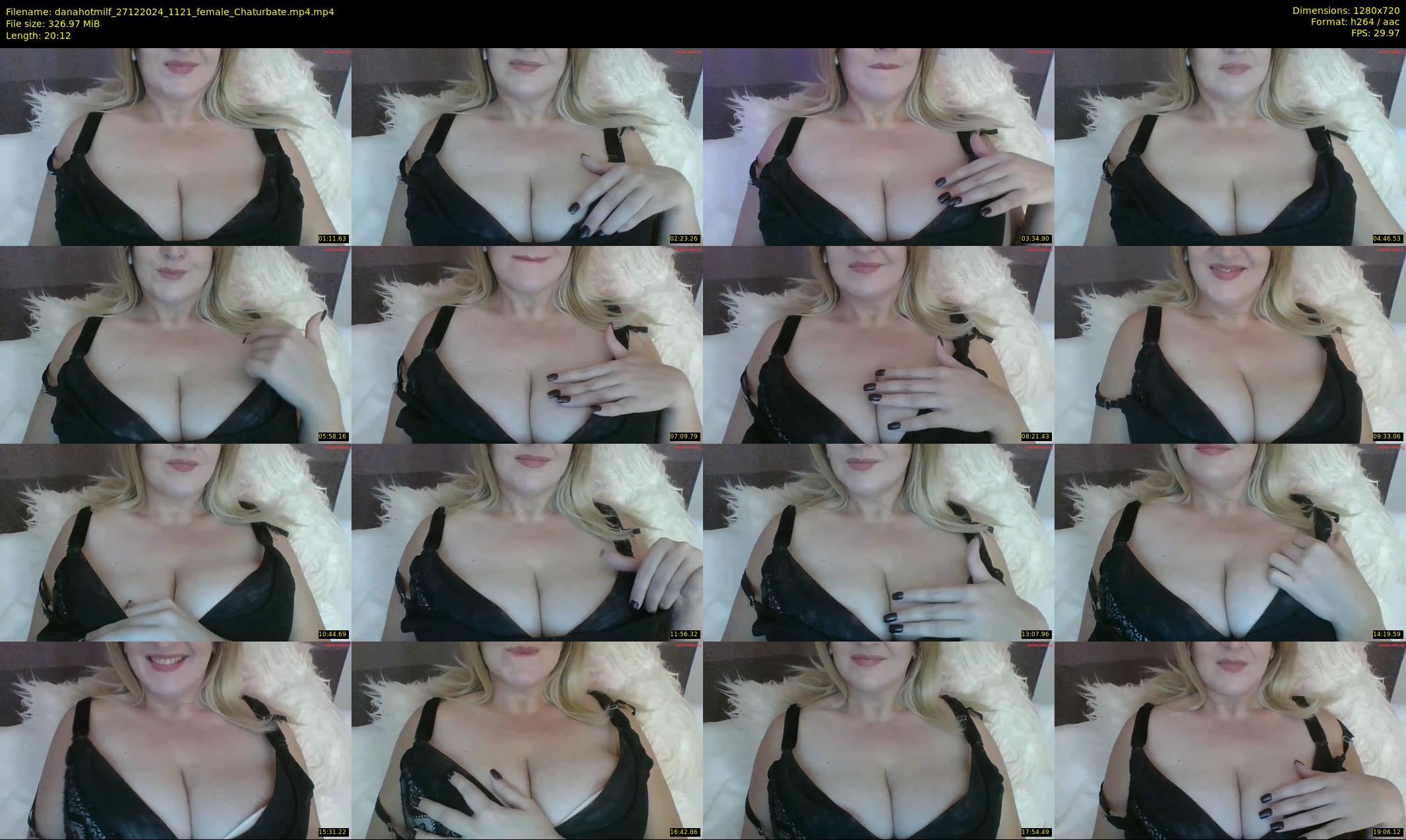 danahotmilf — 21 minute Chaturbate female cam show recording, 720p, Dec 27, 2024