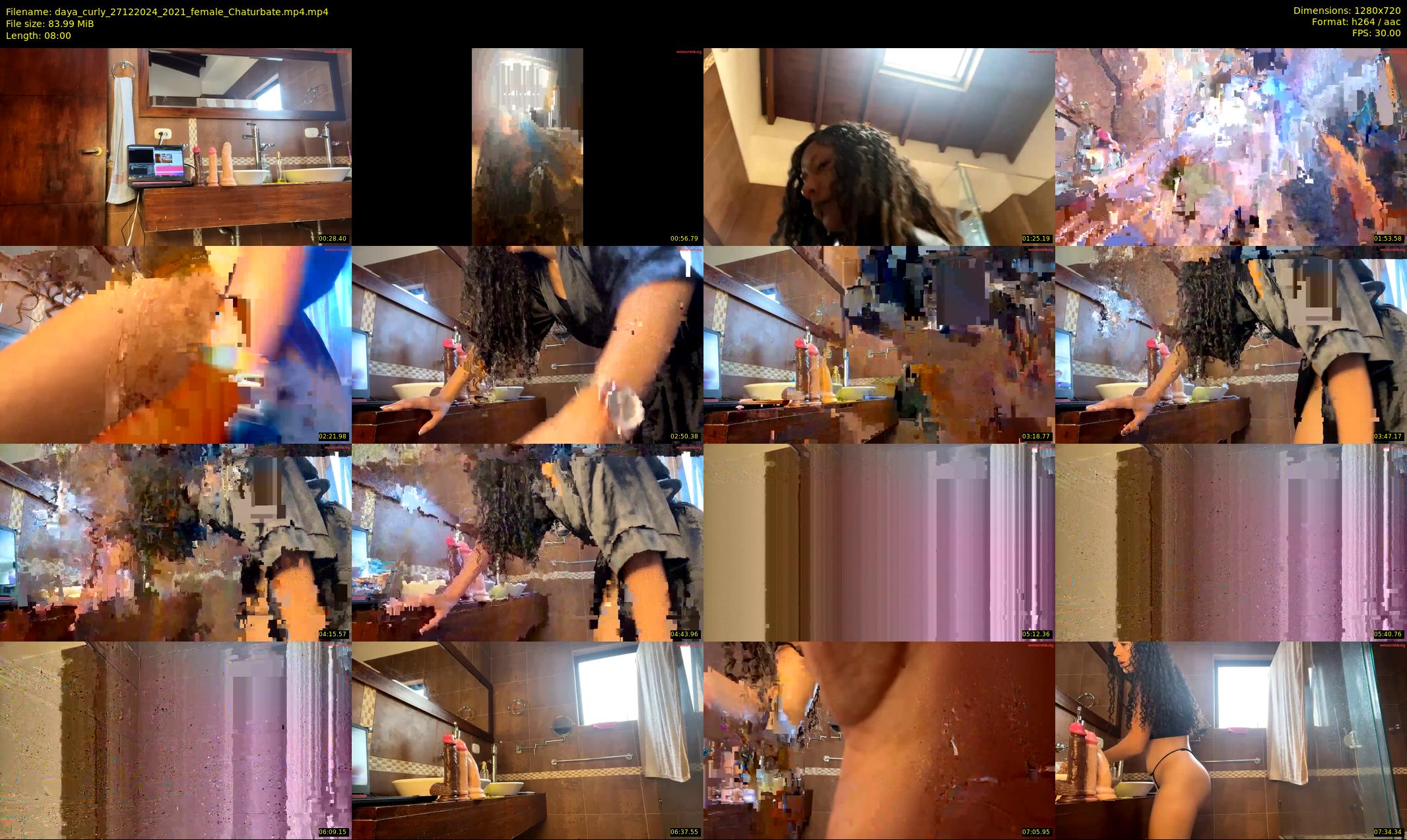 daya_curly — 8 minute Chaturbate female cam show recording, 720p, Dec 27, 2024