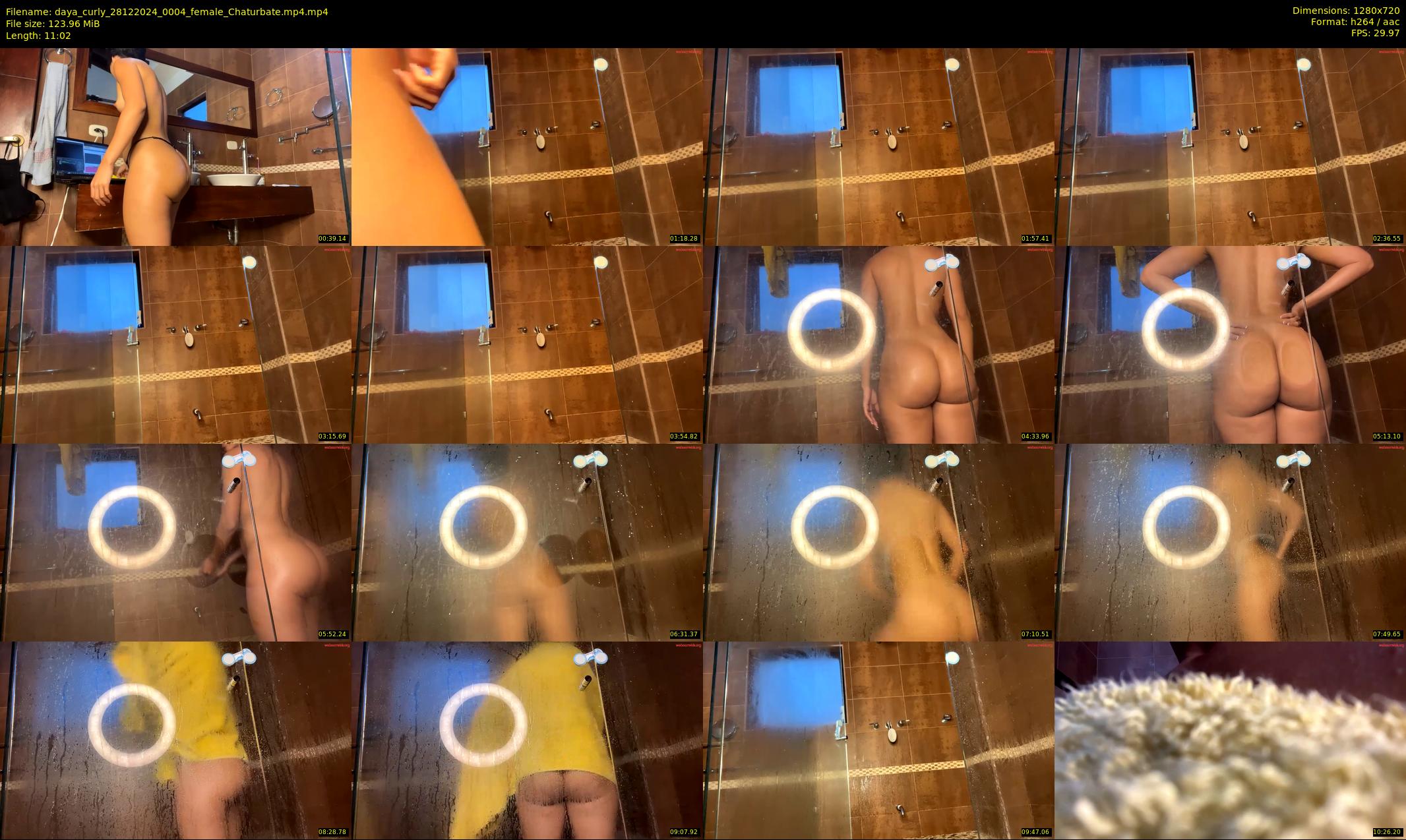 daya_curly — 12 minute Chaturbate female cam show recording, 720p, Dec 28, 2024