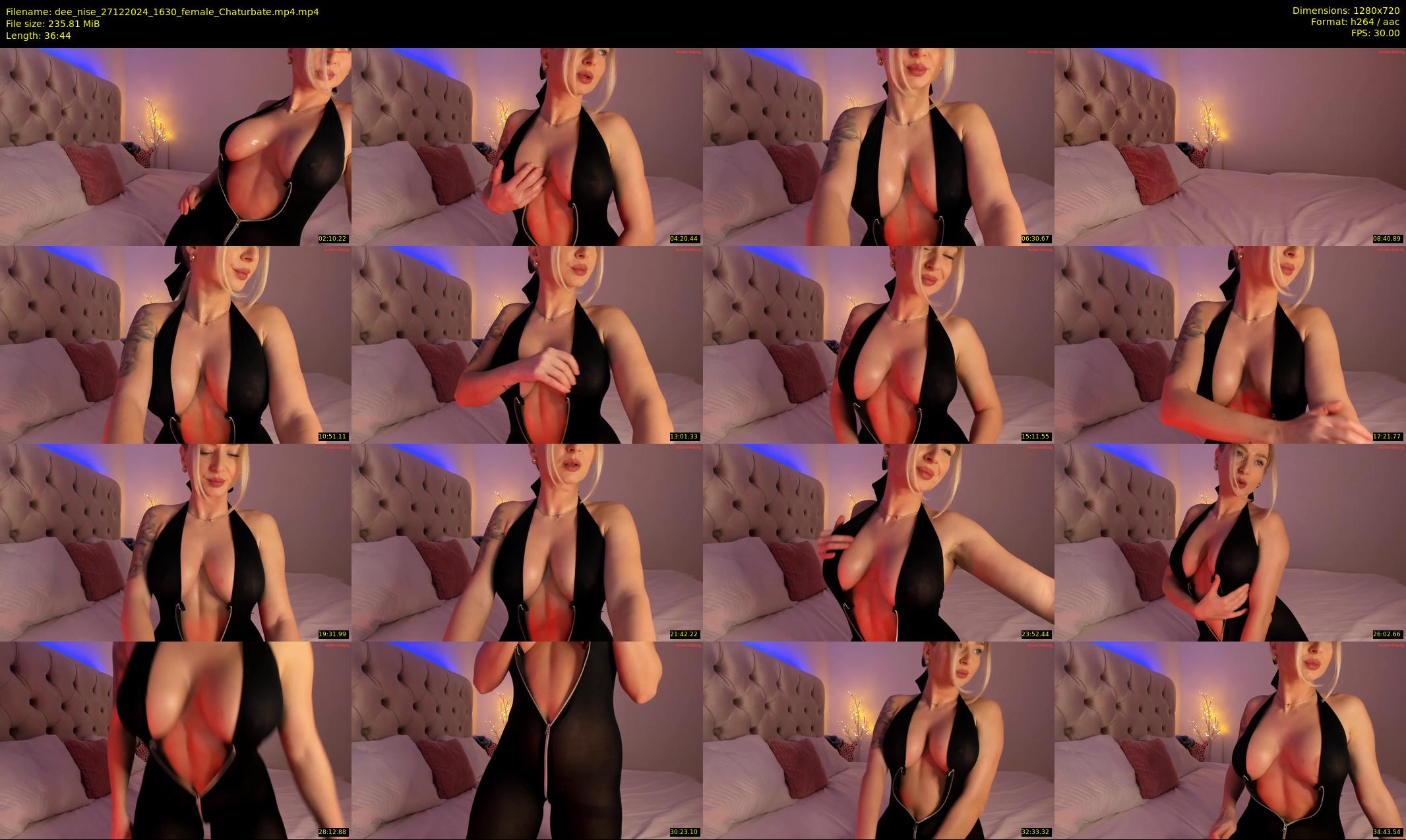 dee_nise — 37 minute Chaturbate female cam show recording, 720p, Dec 27, 2024