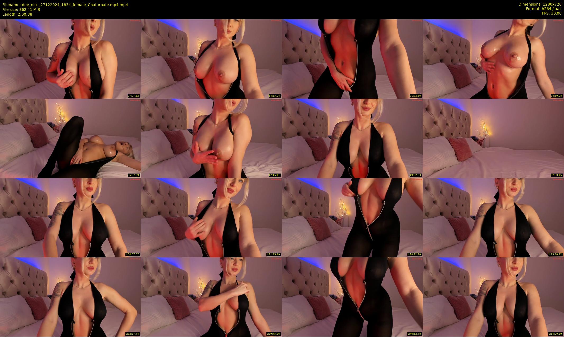 dee_nise — 121 minute Chaturbate female cam show recording, 720p, Dec 27, 2024