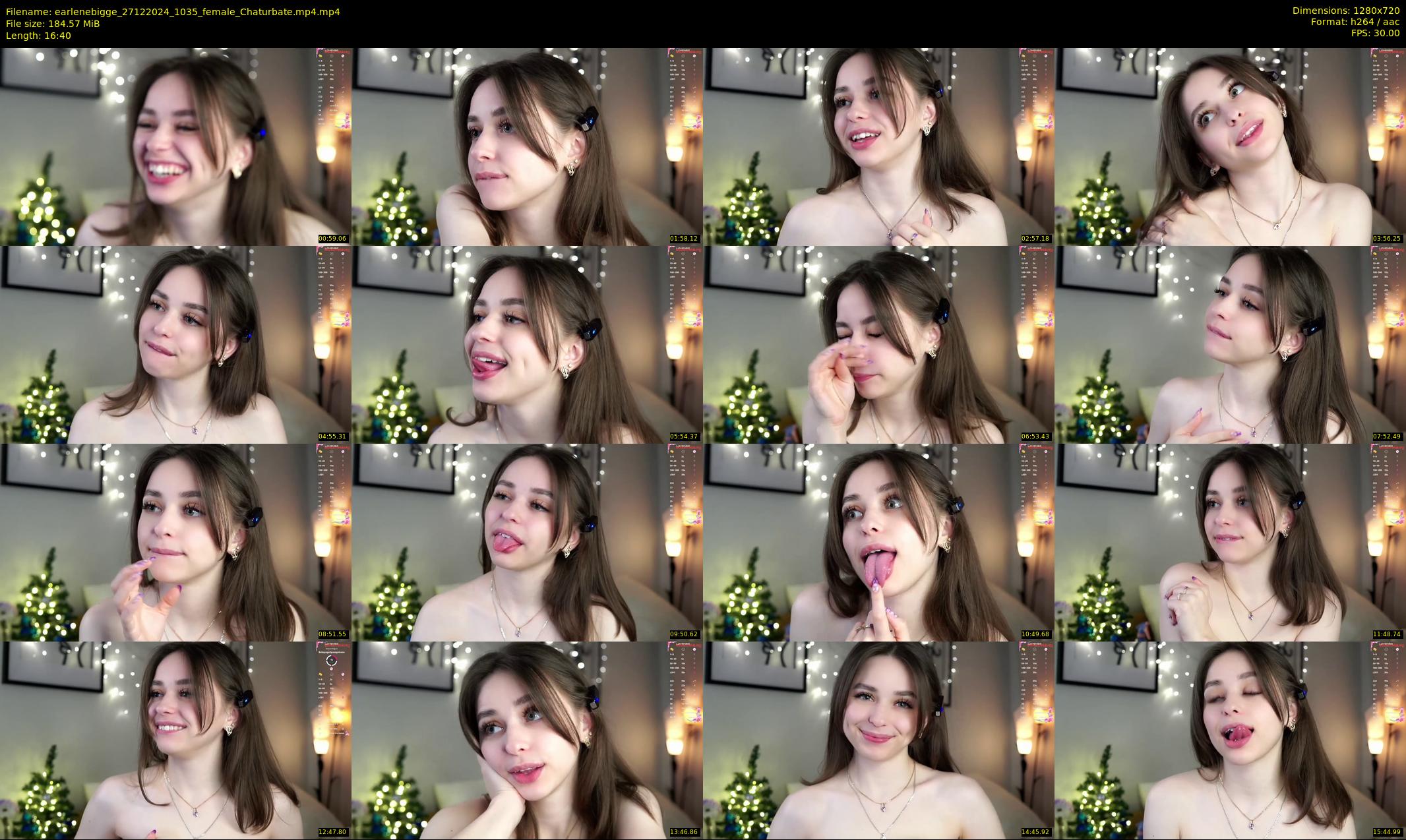 earlenebigge — 17 minute Chaturbate female cam show recording, 720p, Dec 27, 2024