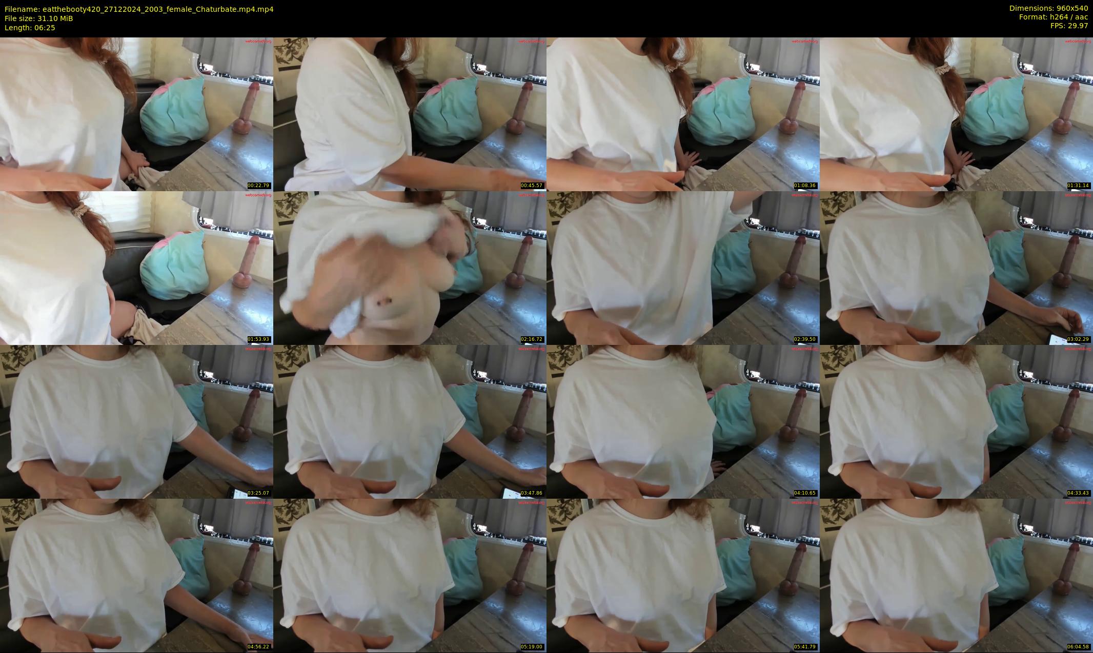 eatthebooty420 — 7 minute Chaturbate female cam show recording, 480p, Dec 27, 2024