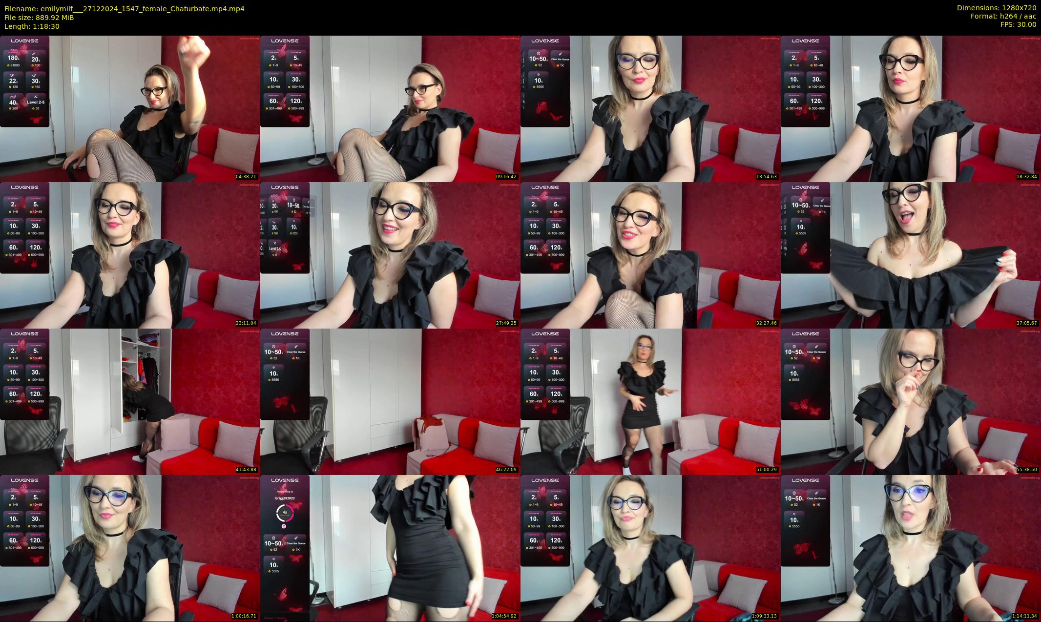 emilymilf__ — 79 minute Chaturbate female cam show recording, 720p, Dec 27, 2024