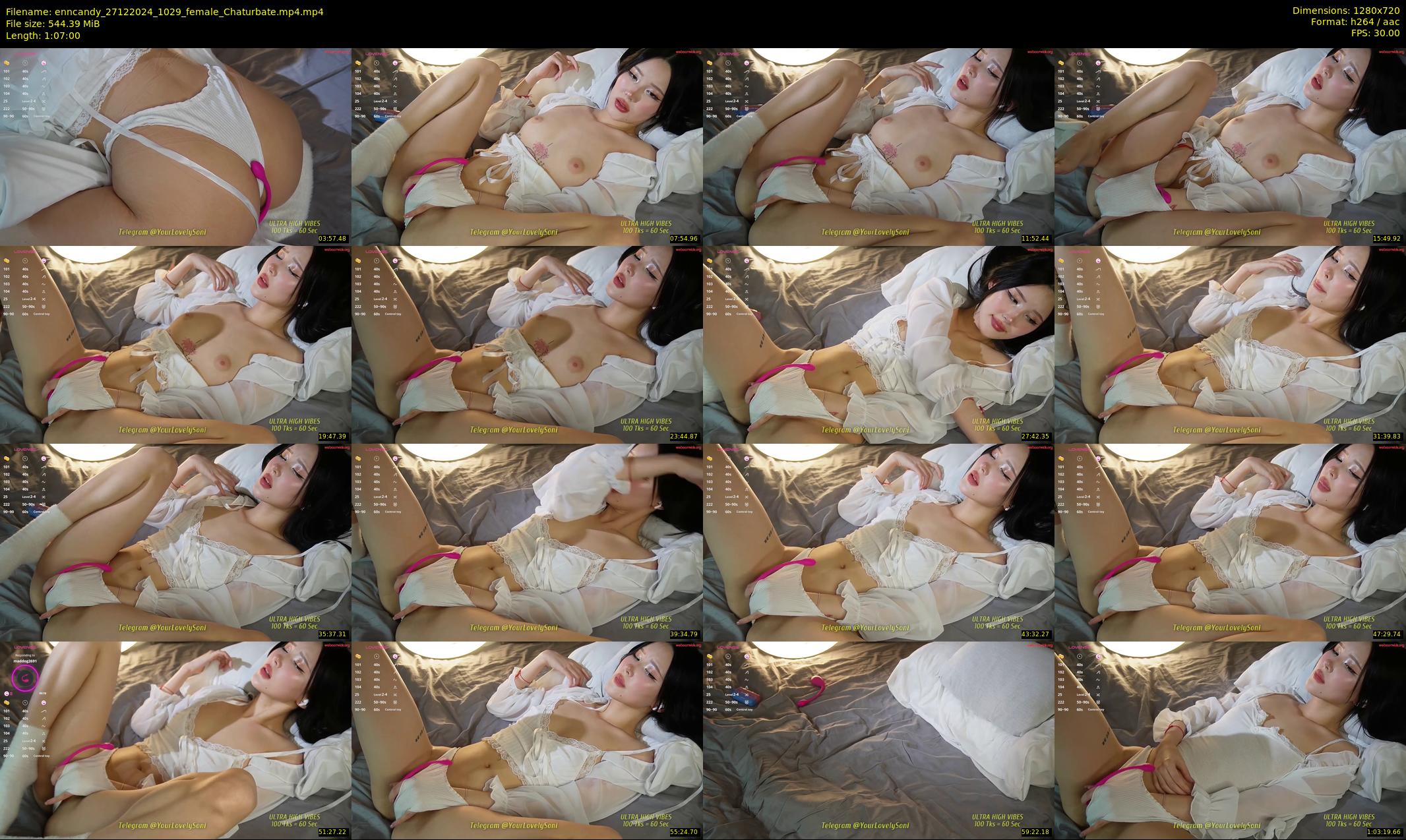 enncandy — 67 minute Chaturbate female cam show recording, 720p, Dec 27, 2024