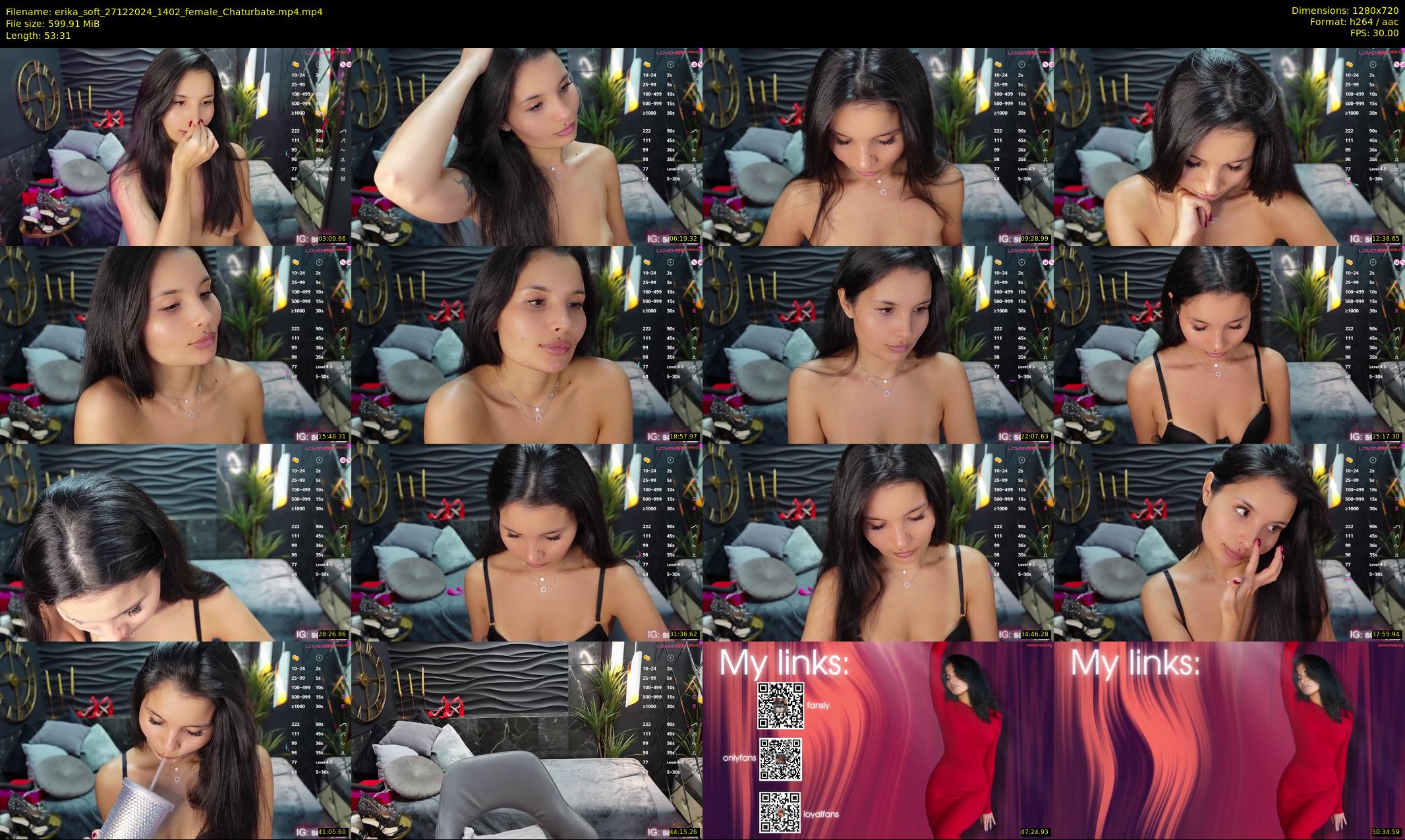 erika_soft — 54 minute Chaturbate female cam show recording, 720p, Dec 27, 2024
