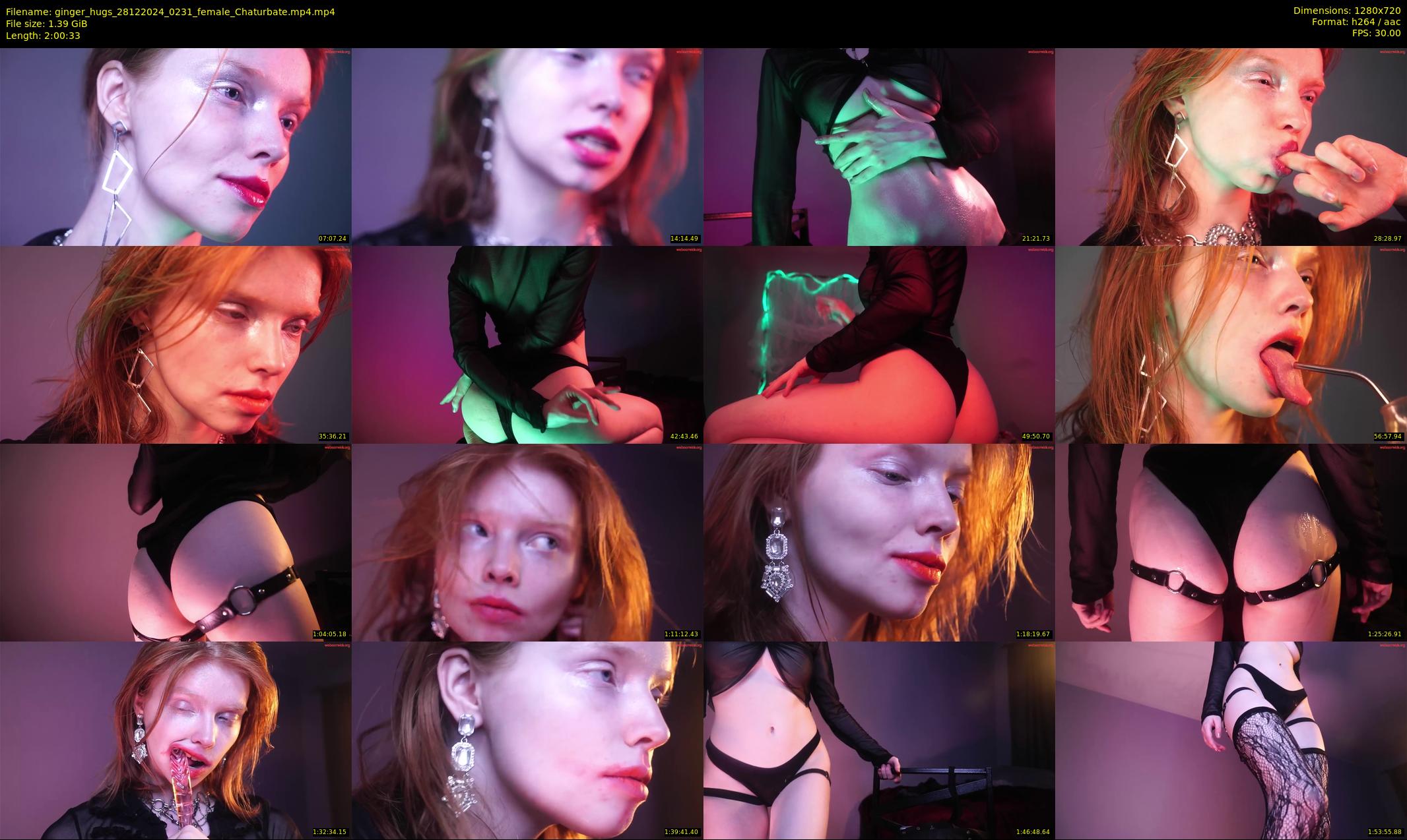 ginger_hugs — 121 minute Chaturbate female cam show recording, 720p, Dec 28, 2024