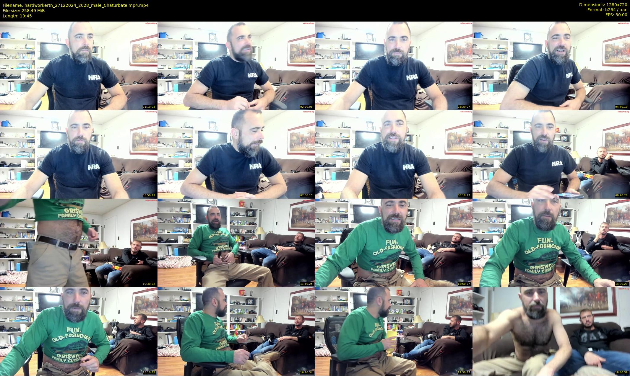 hardworkertn — 20 minute Chaturbate male cam show recording, 720p, Dec 27, 2024