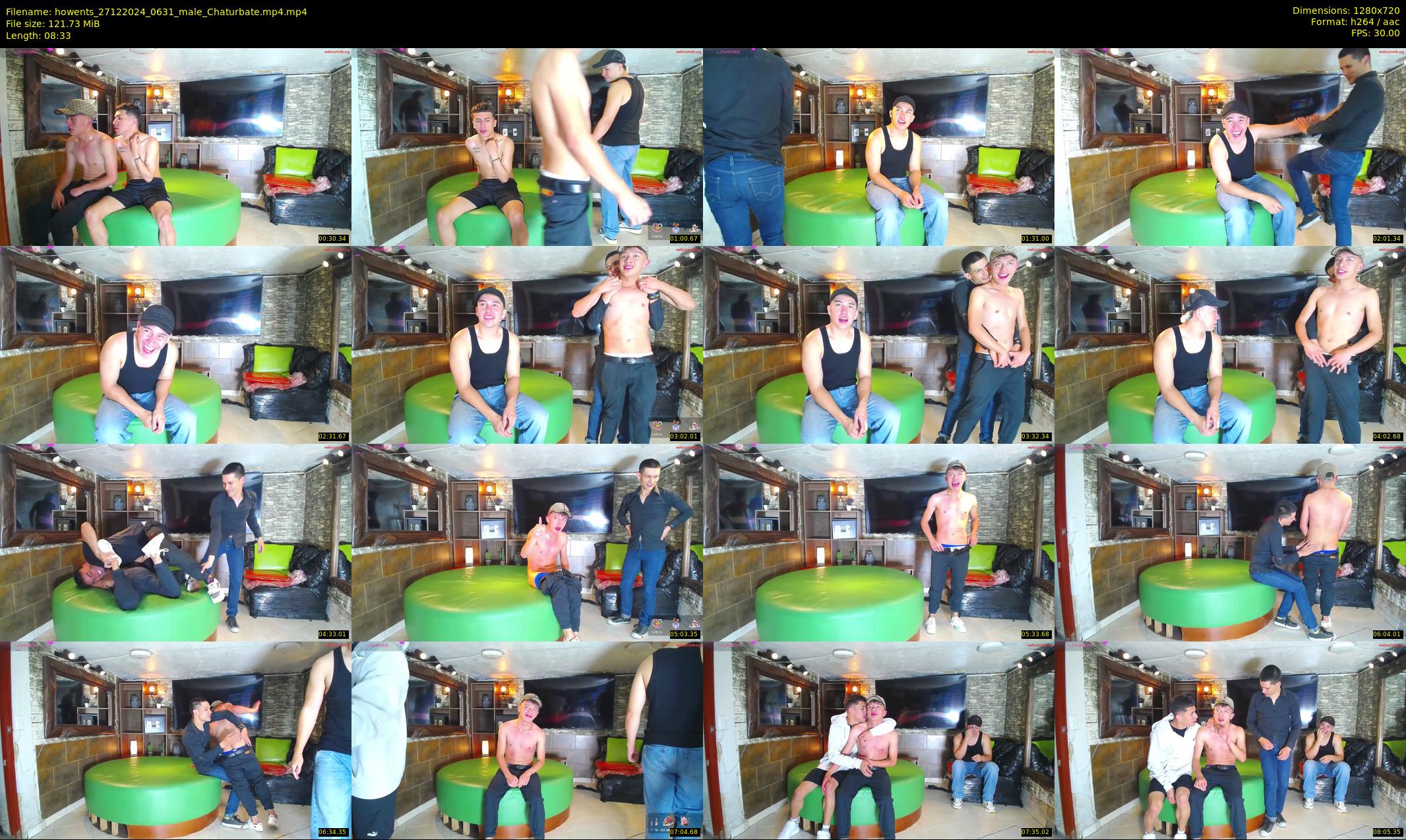 howents — 9 minute Chaturbate male cam show recording, 720p, Dec 27, 2024
