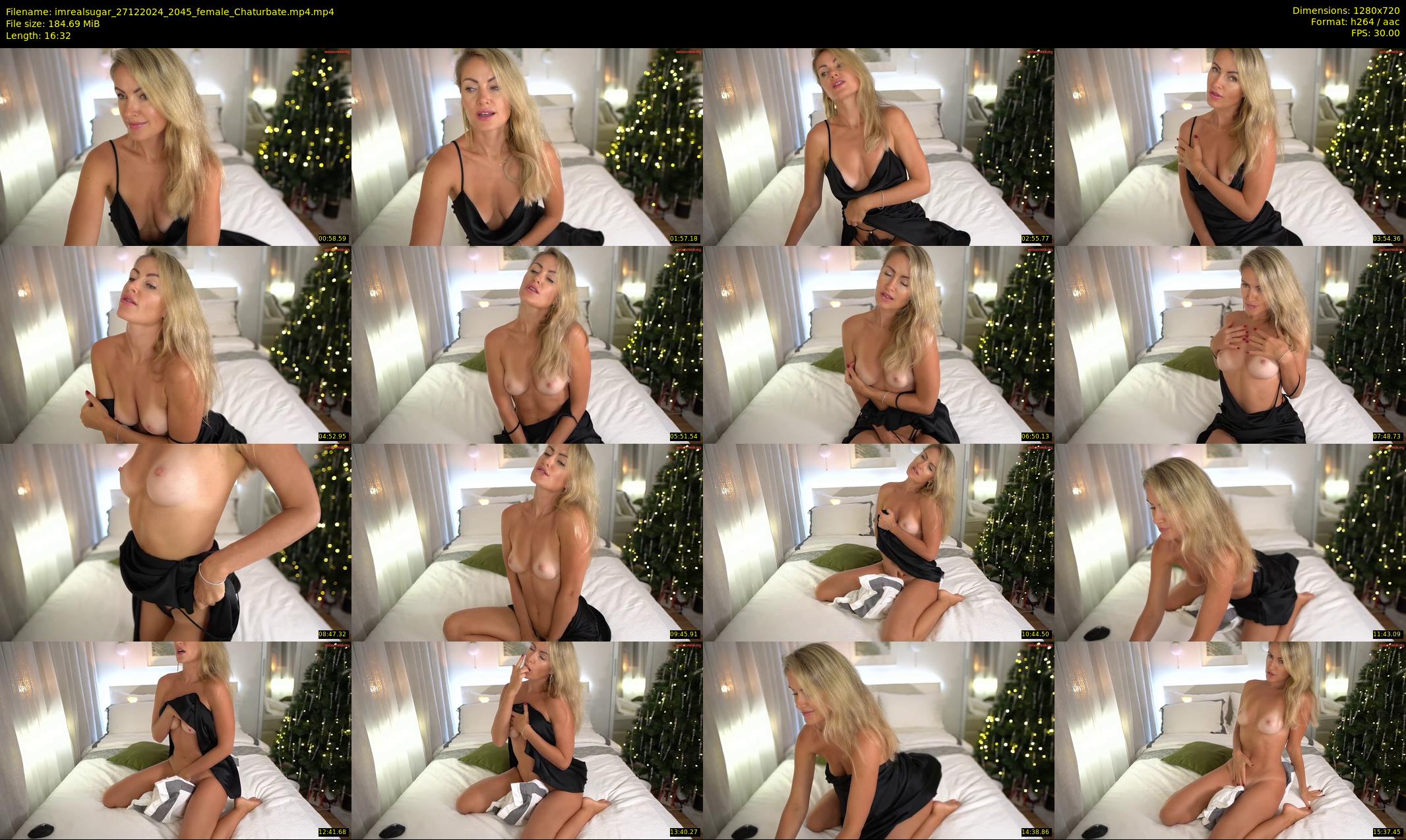 imrealsugar — 17 minute Chaturbate female cam show recording, 720p, Dec 27, 2024