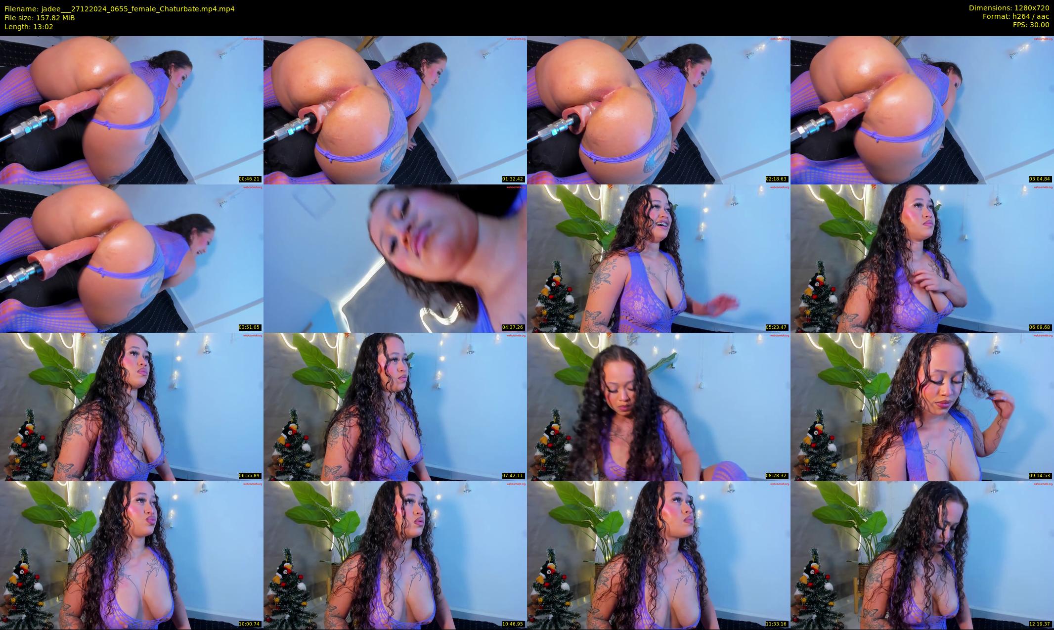 jadee__ — 14 minute Chaturbate female cam show recording, 720p, Dec 27, 2024