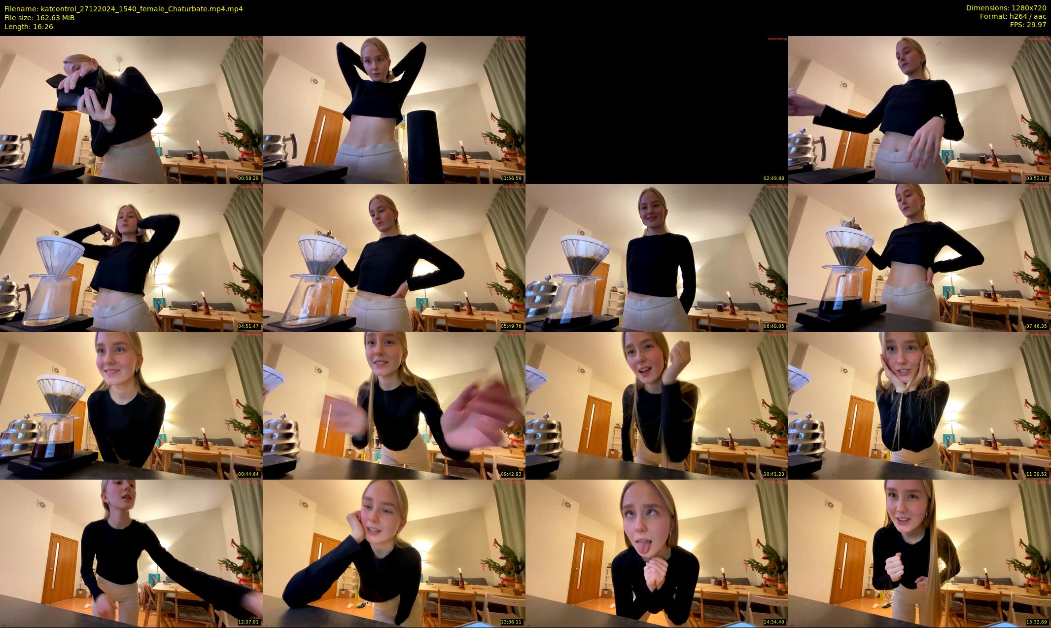 katcontrol — 17 minute Chaturbate female cam show recording, 720p, Dec 27, 2024