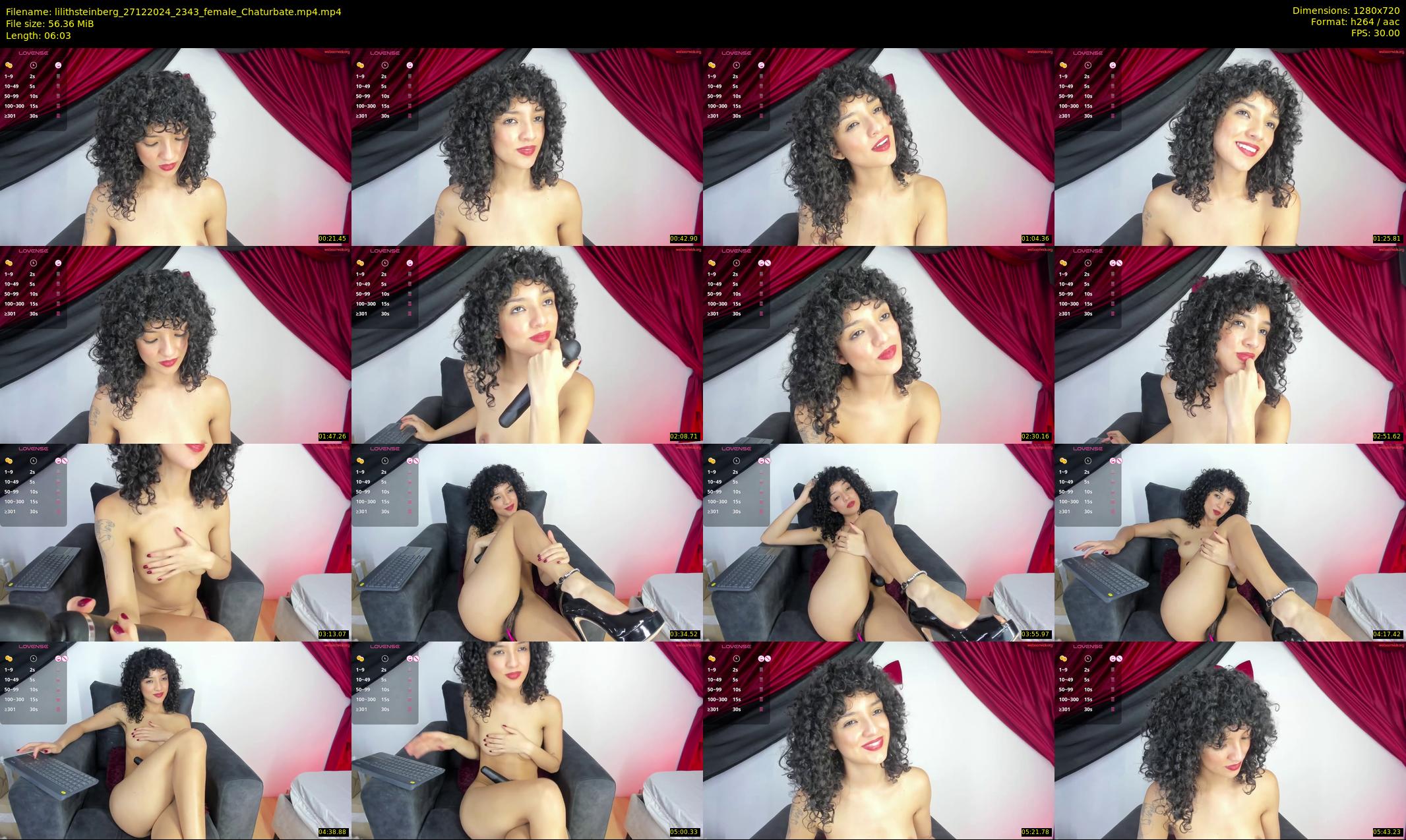 lilithsteinberg — 7 minute Chaturbate female cam show recording, 720p, Dec 27, 2024