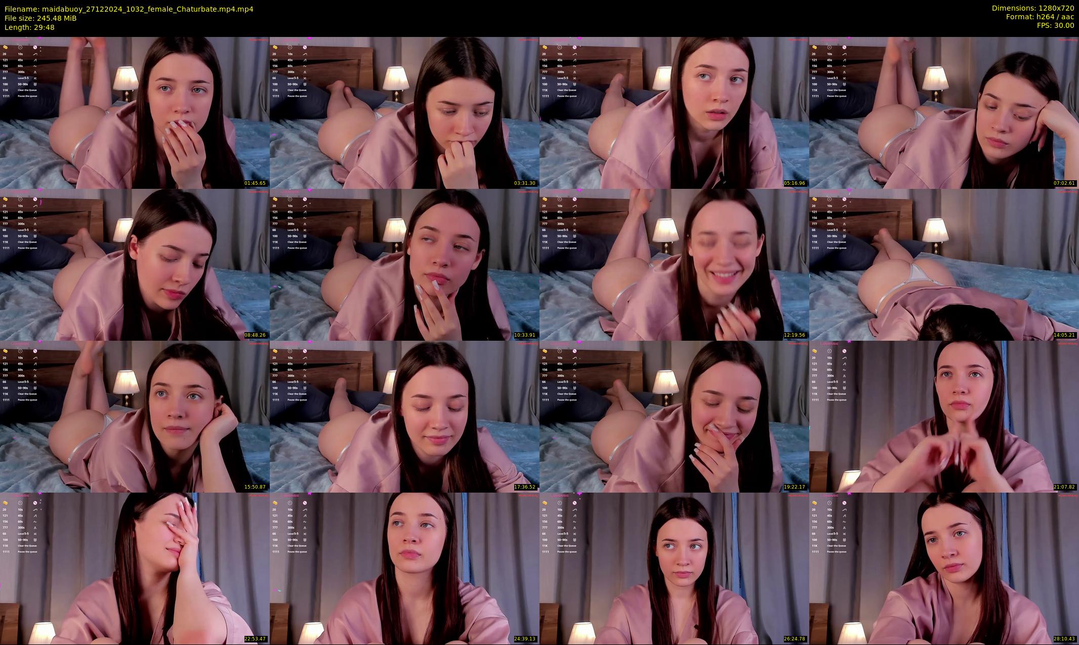 maidabuoy — 30 minute Chaturbate female cam show recording, 720p, Dec 27, 2024
