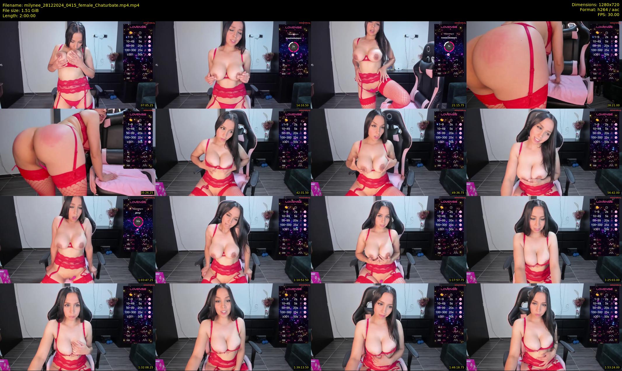 milynee — 120 minute Chaturbate female cam show recording, 720p, Dec 28, 2024