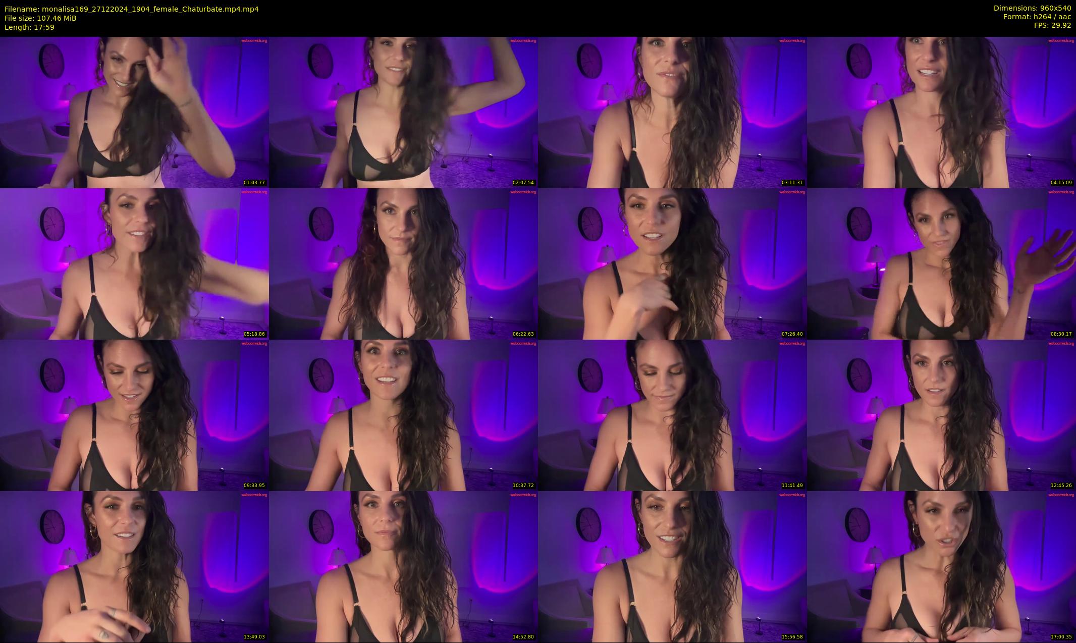 monalisa169 — 18 minute Chaturbate female cam show recording, 480p, Dec 27, 2024
