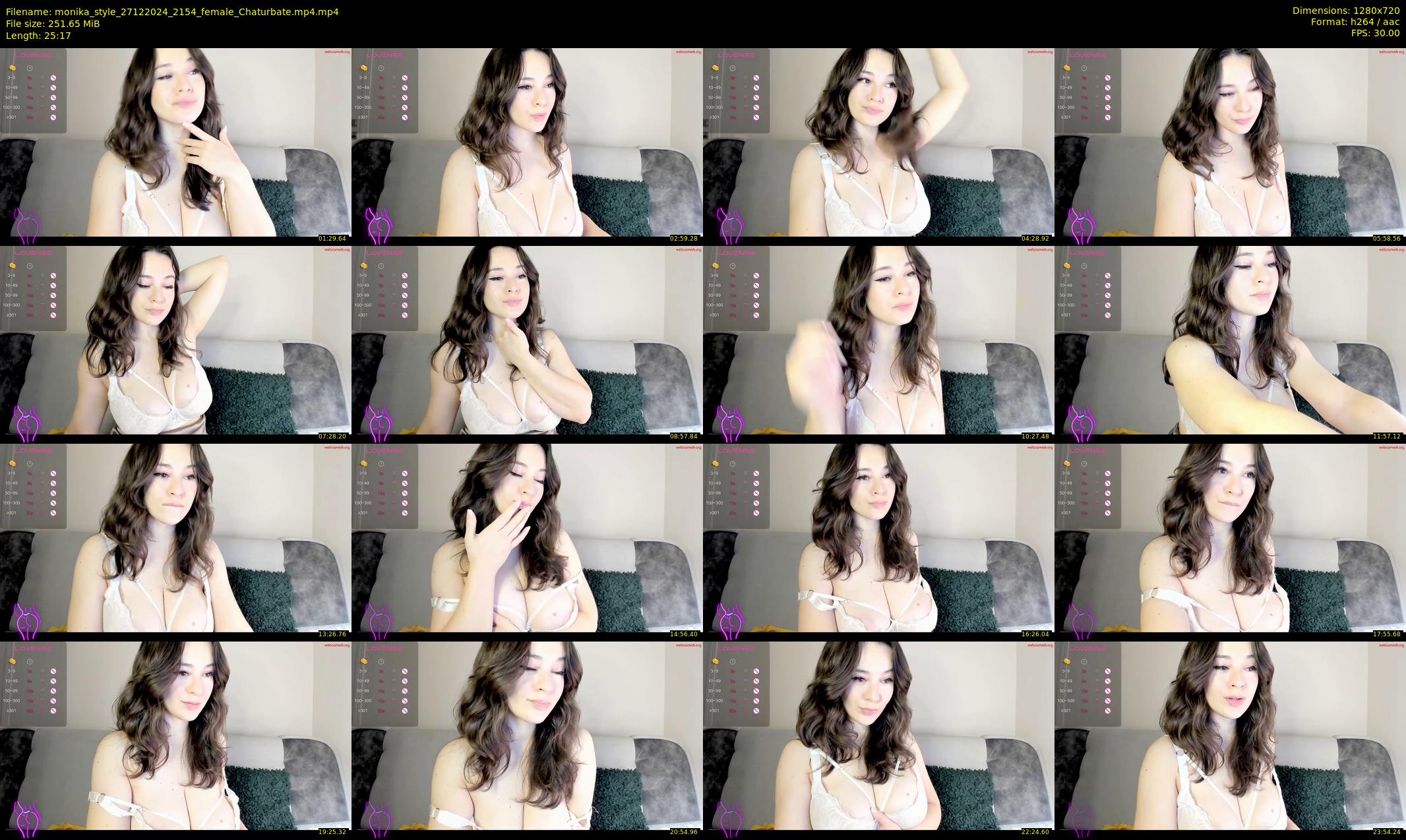 monika_style — 26 minute Chaturbate female cam show recording, 720p, Dec 27, 2024
