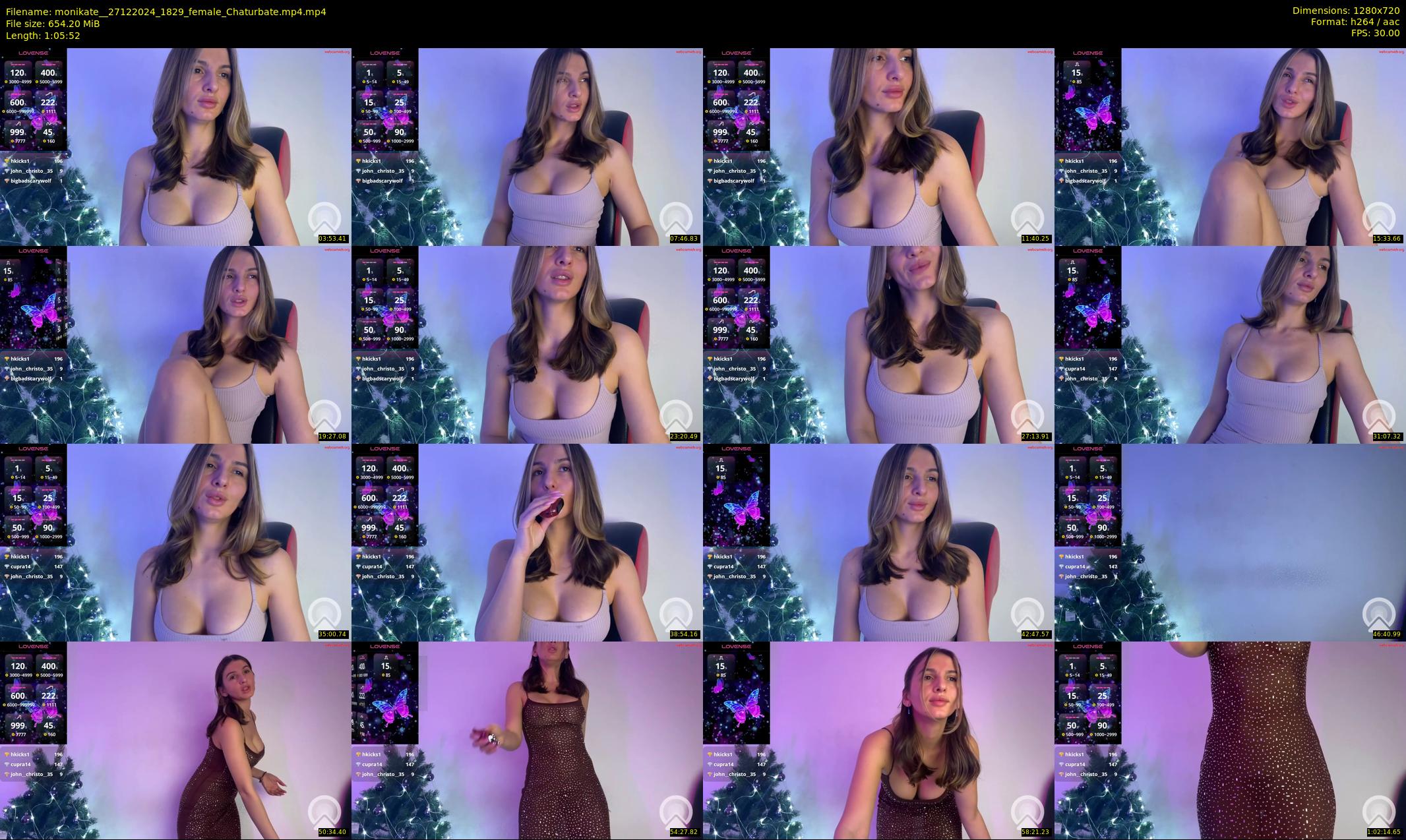 monikate_ — 66 minute Chaturbate couple cam show recording, 720p, Dec 27, 2024