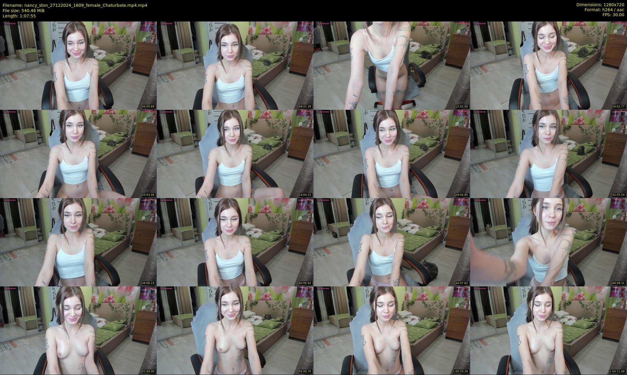 nancy_ston — 68 minute Chaturbate female cam show recording, 720p, Dec 27, 2024
