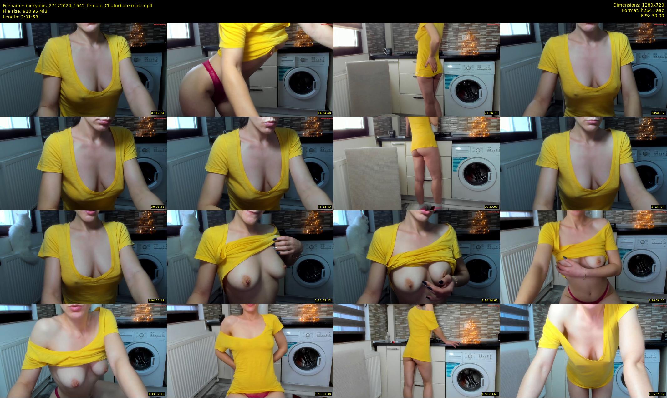 nickyplus — 122 minute Chaturbate couple cam show recording, 720p, Dec 27, 2024