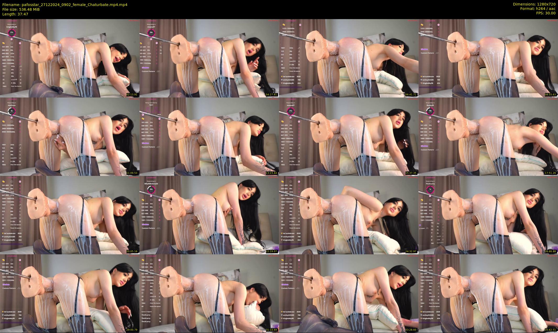 pafosstar — 38 minute Chaturbate female cam show recording, 720p, Dec 27, 2024