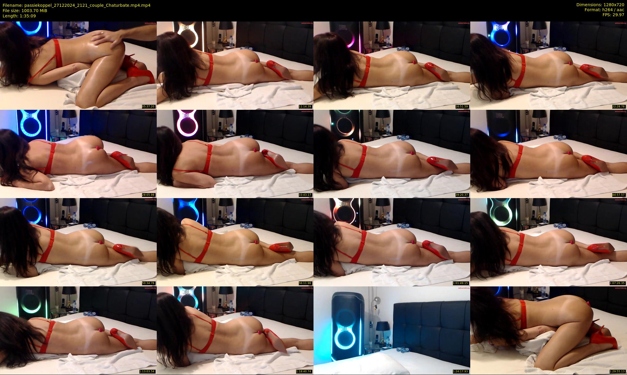 passiekoppel — 96 minute Chaturbate couple cam show recording, 720p, Dec 27, 2024
