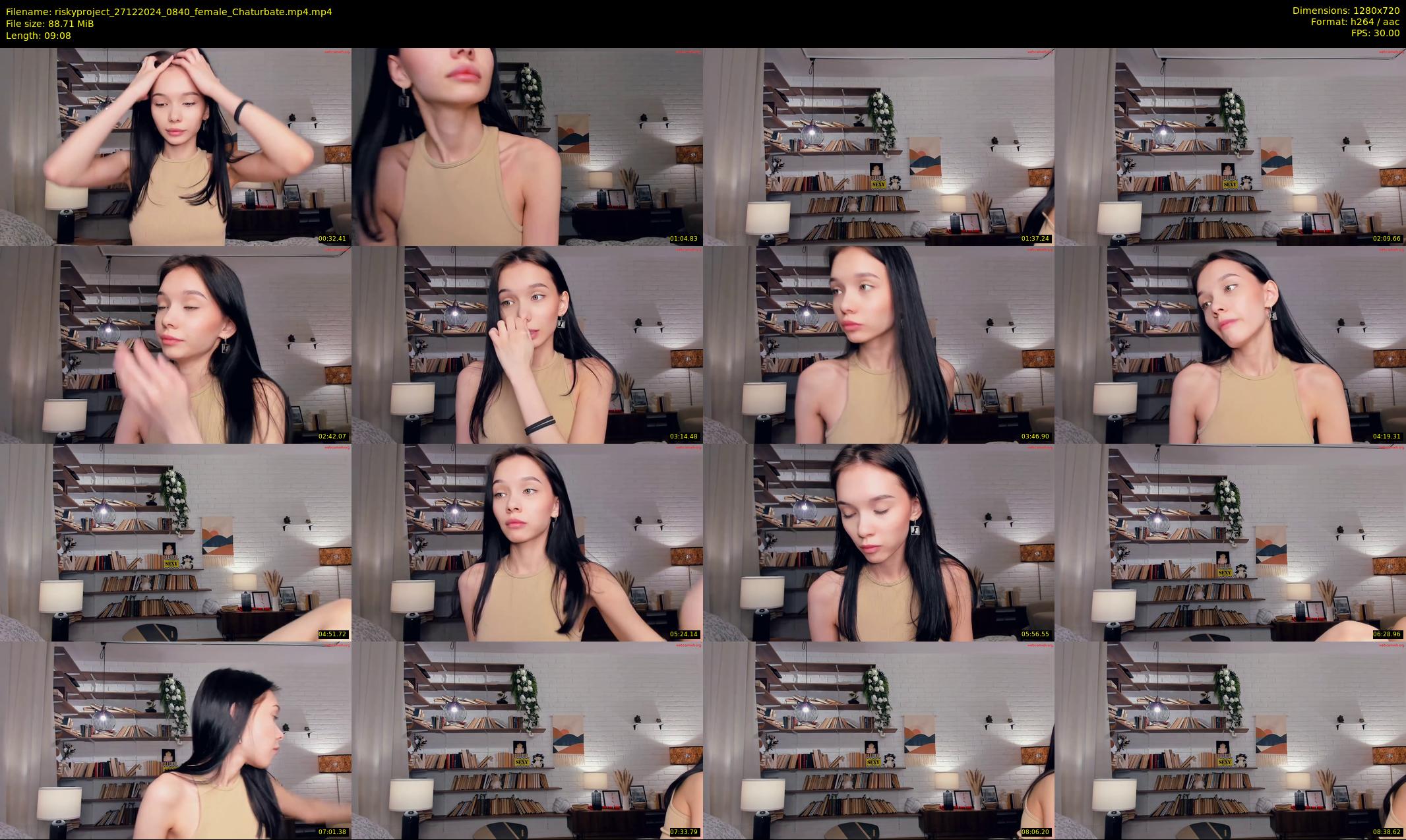riskyproject — 10 minute Chaturbate couple cam show recording, 720p, Dec 27, 2024