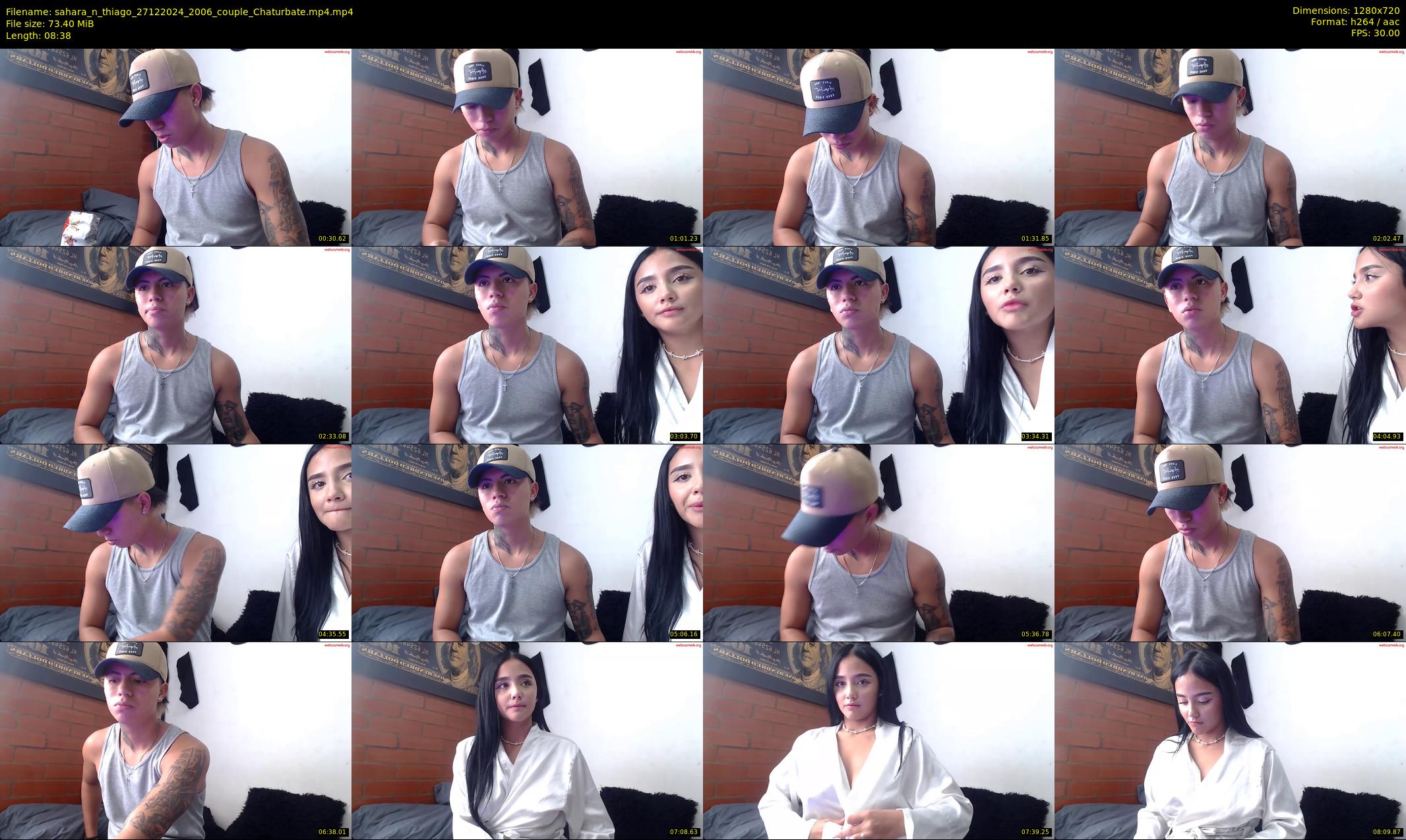 sahara_n_thiago — 9 minute Chaturbate couple cam show recording, 720p, Dec 27, 2024