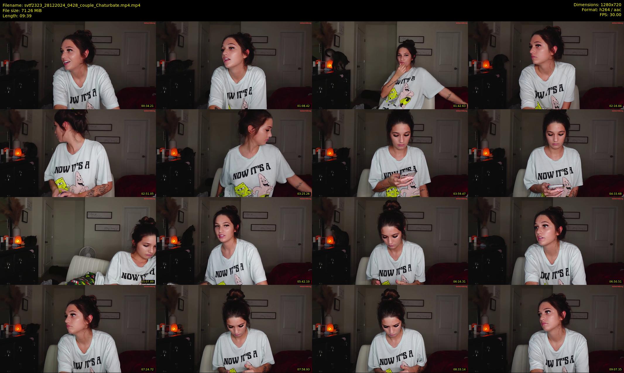 svtf2323 — 10 minute Chaturbate female cam show recording, 720p, Dec 28, 2024