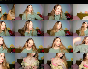 thisisamelia — 37 minute Chaturbate female cam show recording, 720p, Dec 27, 2024
