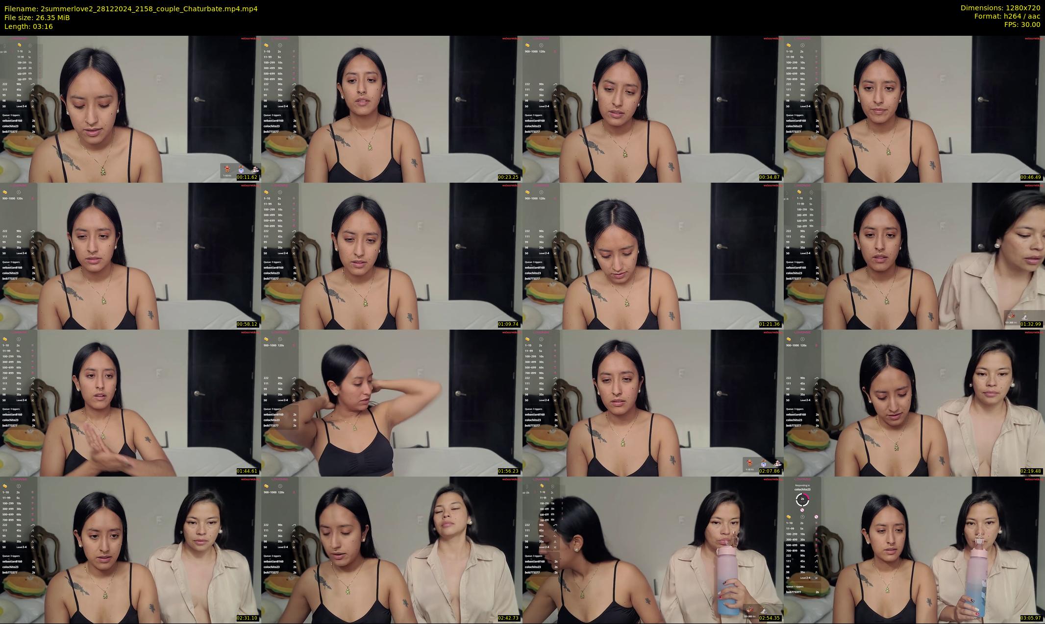 2summerlove2 — 4 minute Chaturbate female cam show recording, 720p, Dec 28, 2024