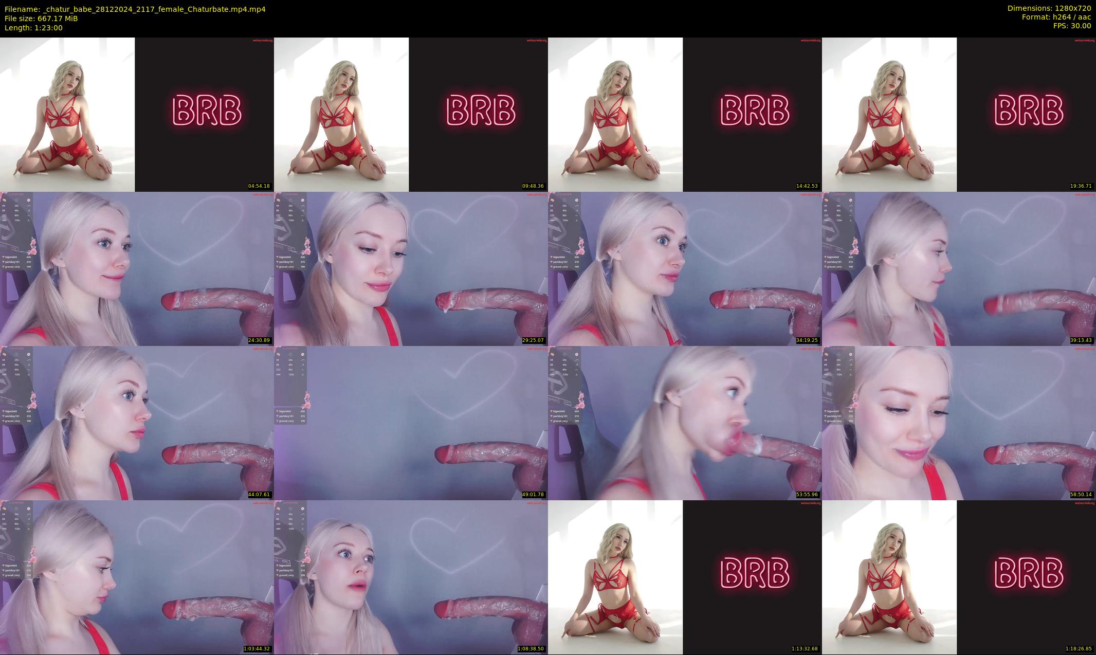 _chatur_babe — 83 minute Chaturbate female cam show recording, 720p, Dec 28, 2024