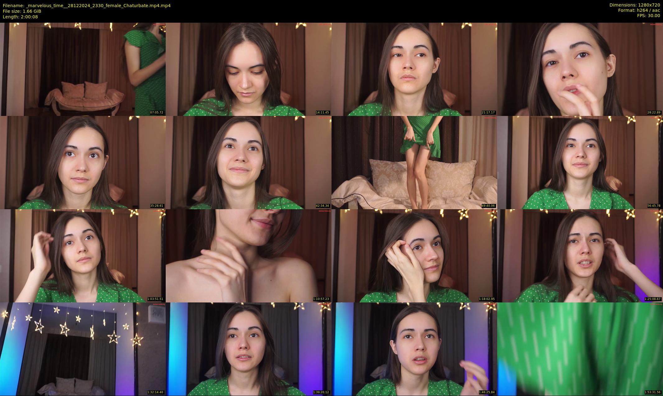 _marvelous_time_ — 121 minute Chaturbate female cam show recording, 720p, Dec 28, 2024