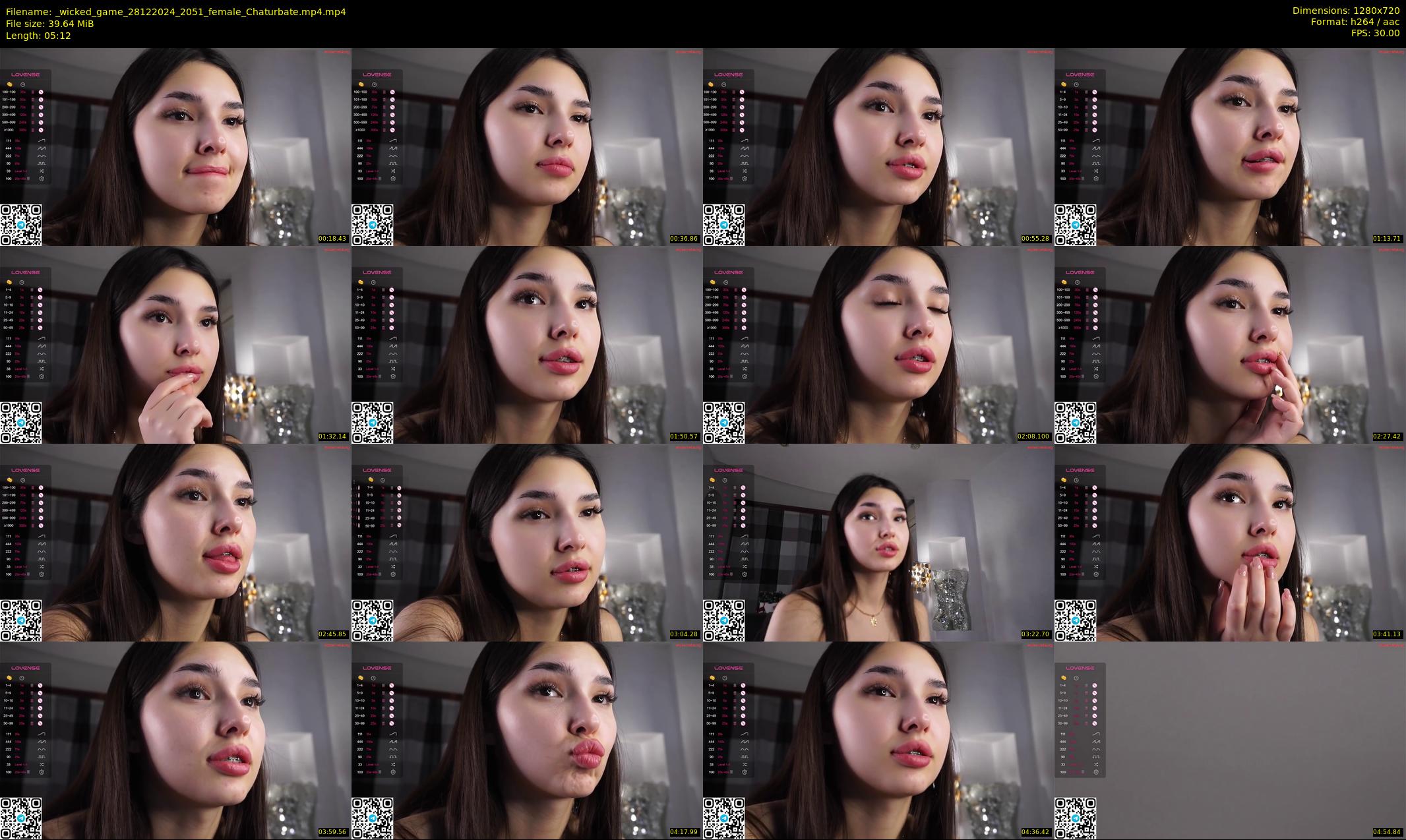 _wicked_game — 6 minute Chaturbate female cam show recording, 720p, Dec 28, 2024