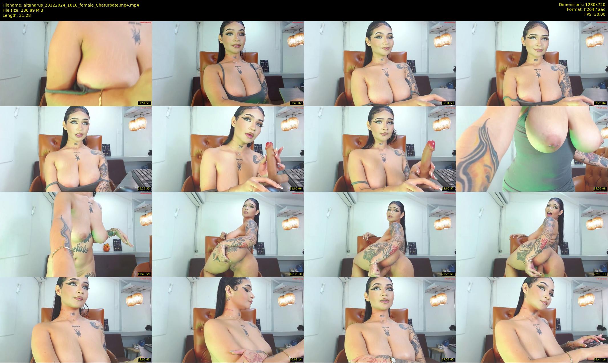 aitanarus — 32 minute Chaturbate female cam show recording, 720p, Dec 28, 2024