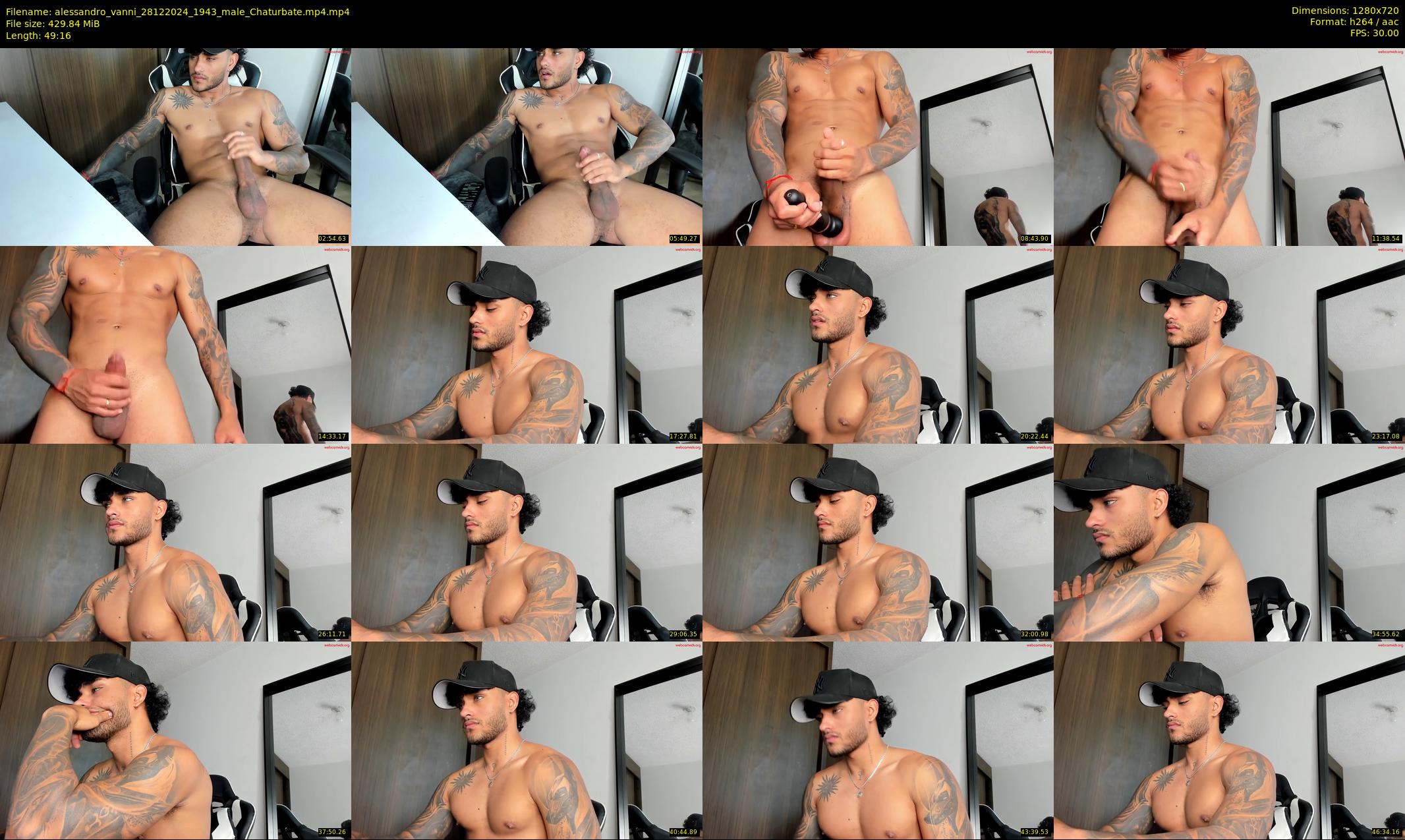 alessandro_vanni — 50 minute Chaturbate male cam show recording, 720p, Dec 28, 2024