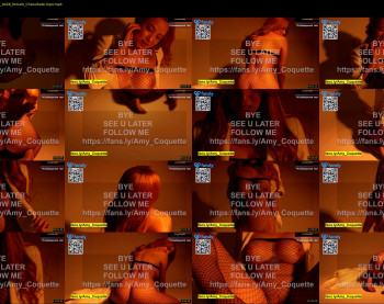amy_coquette — 18 minute Chaturbate female cam show recording, 720p, Dec 29, 2024