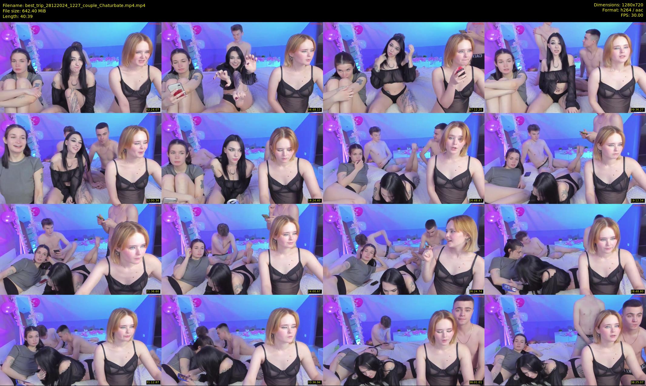 best_trip — 41 minute Chaturbate couple cam show recording, 720p, Dec 28, 2024