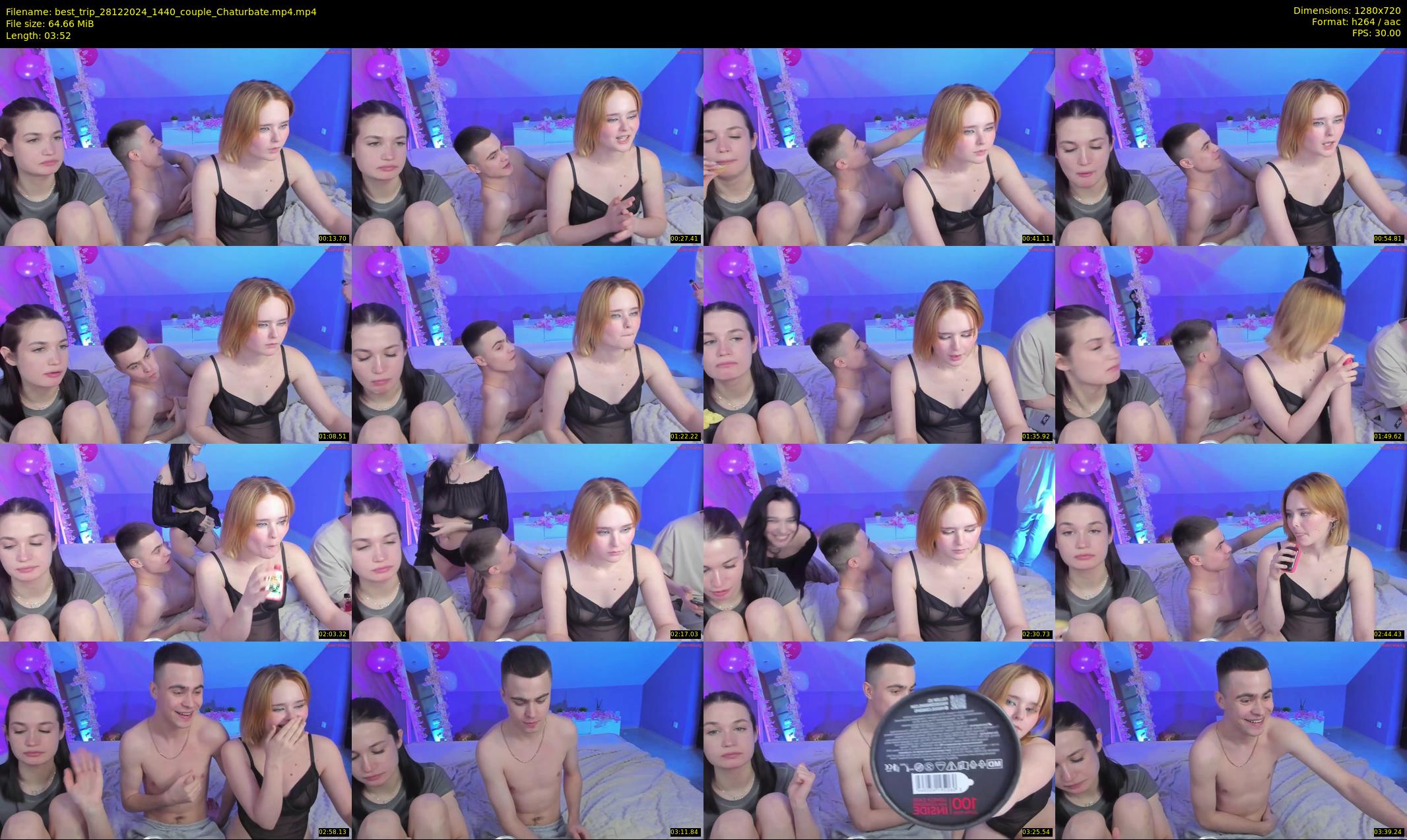 best_trip — 4 minute Chaturbate couple cam show recording, 720p, Dec 28, 2024