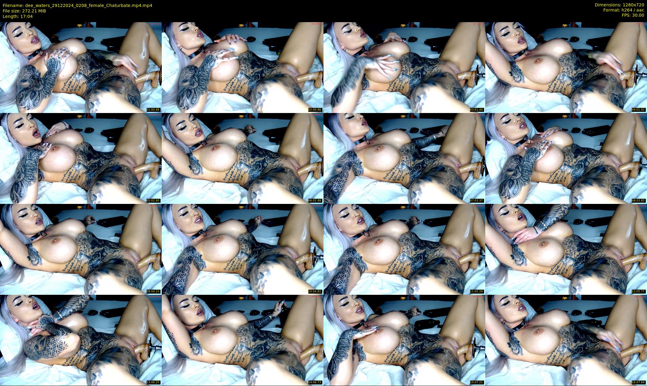 dee_waters — 18 minute Chaturbate female cam show recording, 720p, Dec 29, 2024
