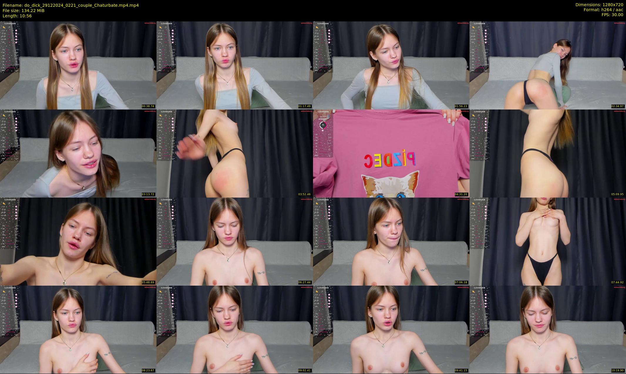 do_dick — 11 minute Chaturbate couple cam show recording, 720p, Dec 29, 2024