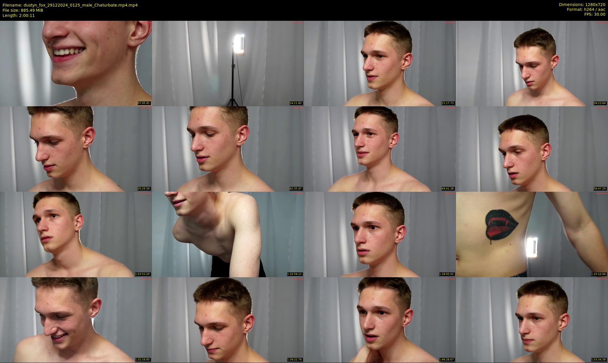 dustyn_fox — 121 minute Chaturbate male cam show recording, 720p, Dec 29, 2024