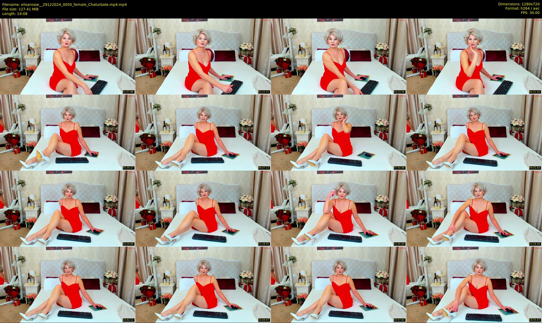 elisarosse_ — 20 minute Chaturbate female cam show recording, 720p, Dec 29, 2024