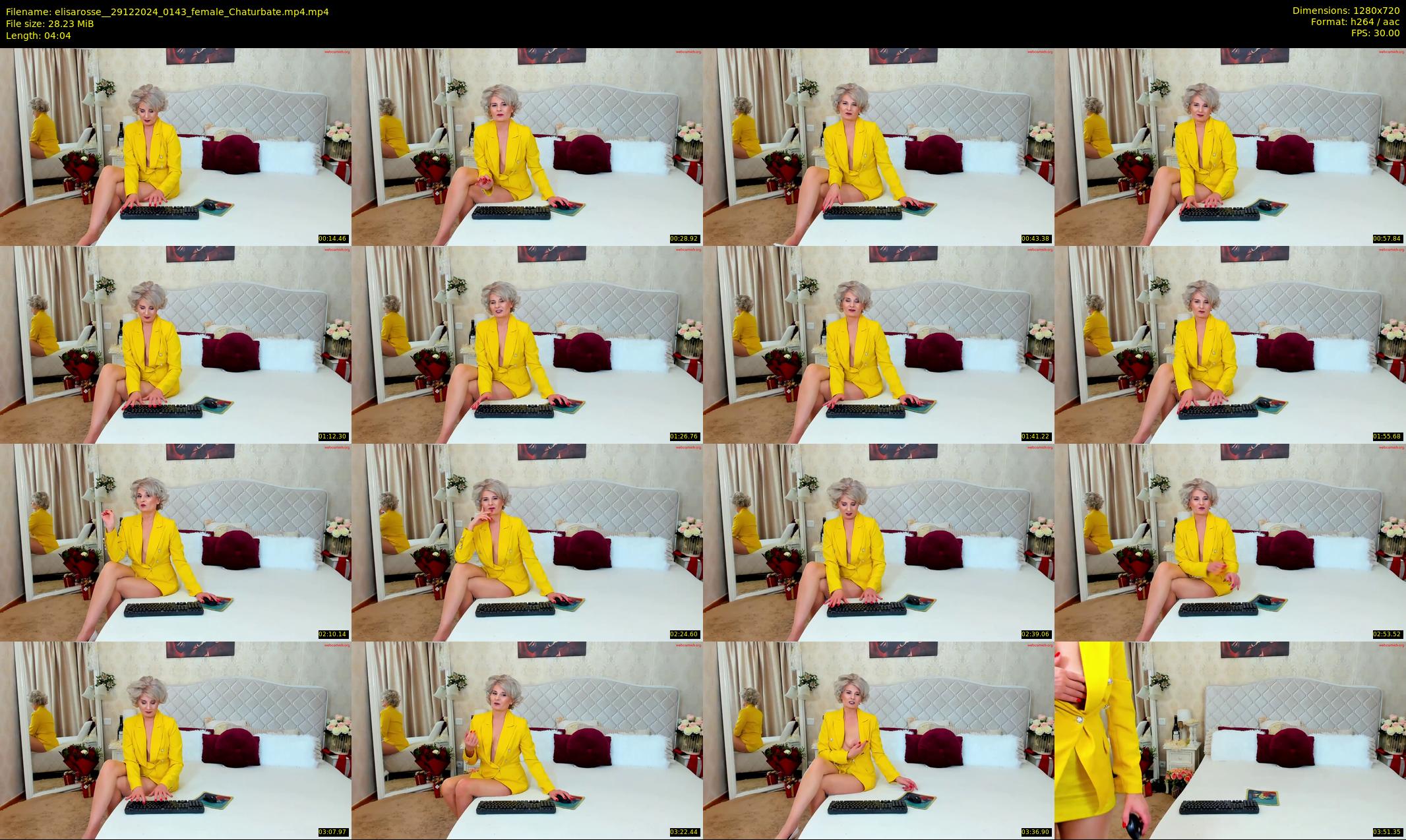 elisarosse_ — 5 minute Chaturbate female cam show recording, 720p, Dec 29, 2024