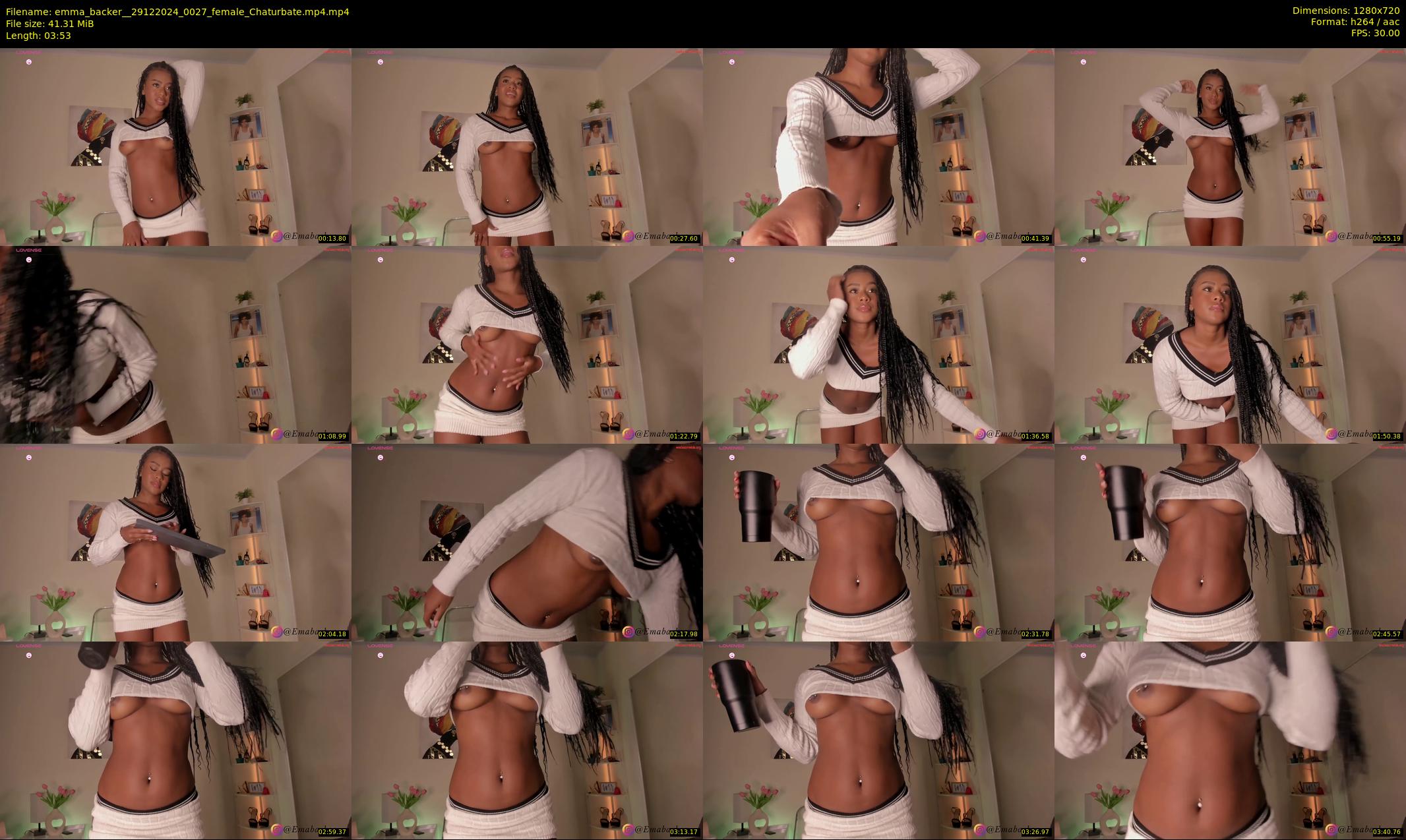 emma_backer_ — 4 minute Chaturbate female cam show recording, 720p, Dec 29, 2024
