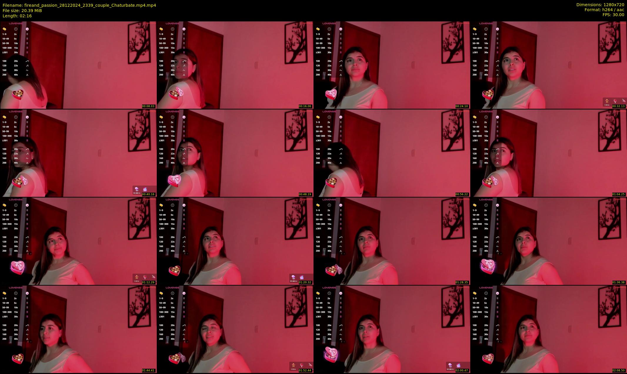 fireand_passion — 3 minute Chaturbate couple cam show recording, 720p, Dec 28, 2024