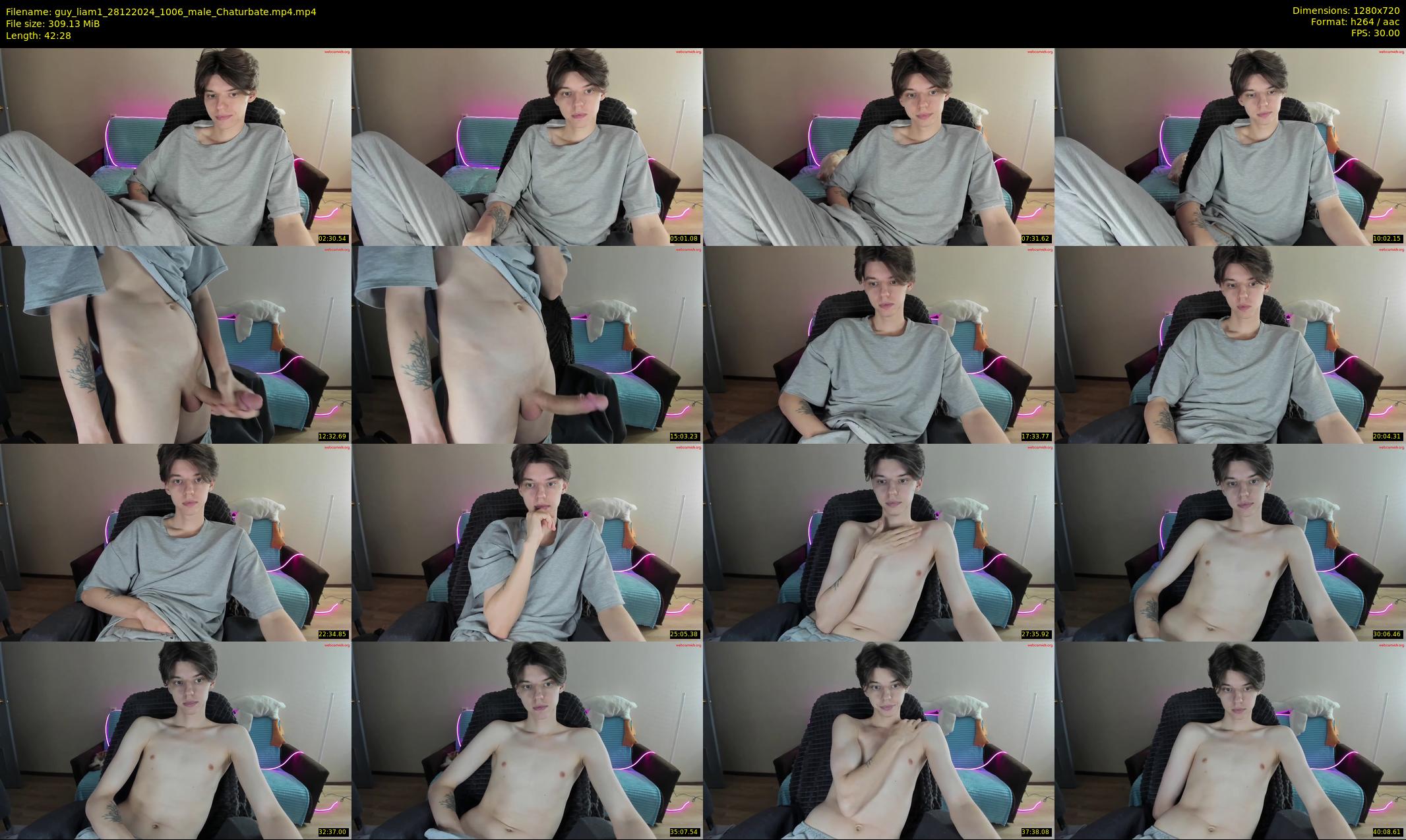 guy_liam1 — 43 minute Chaturbate male cam show recording, 720p, Dec 28, 2024