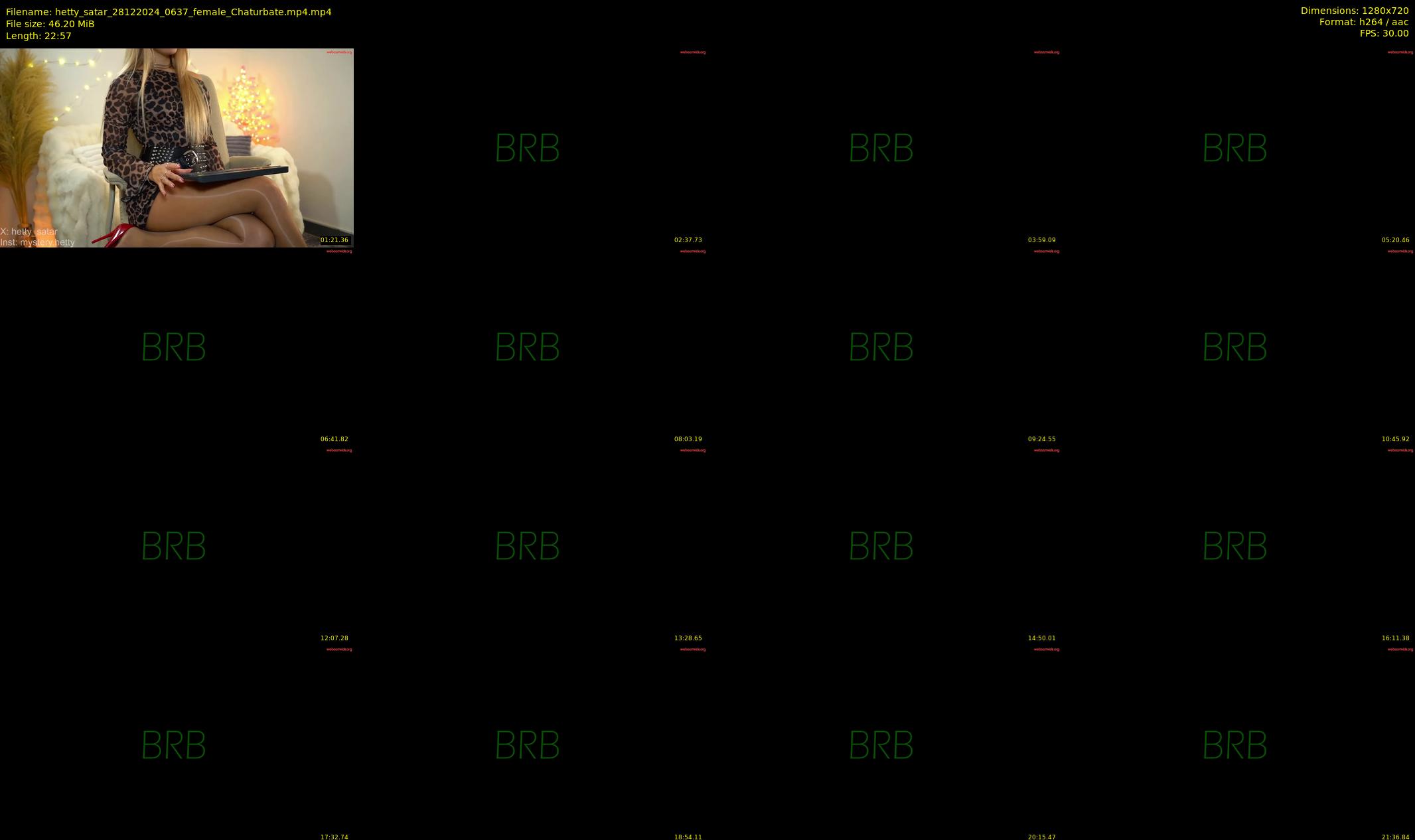 hetty_satar — 23 minute Chaturbate female cam show recording, 720p, Dec 28, 2024