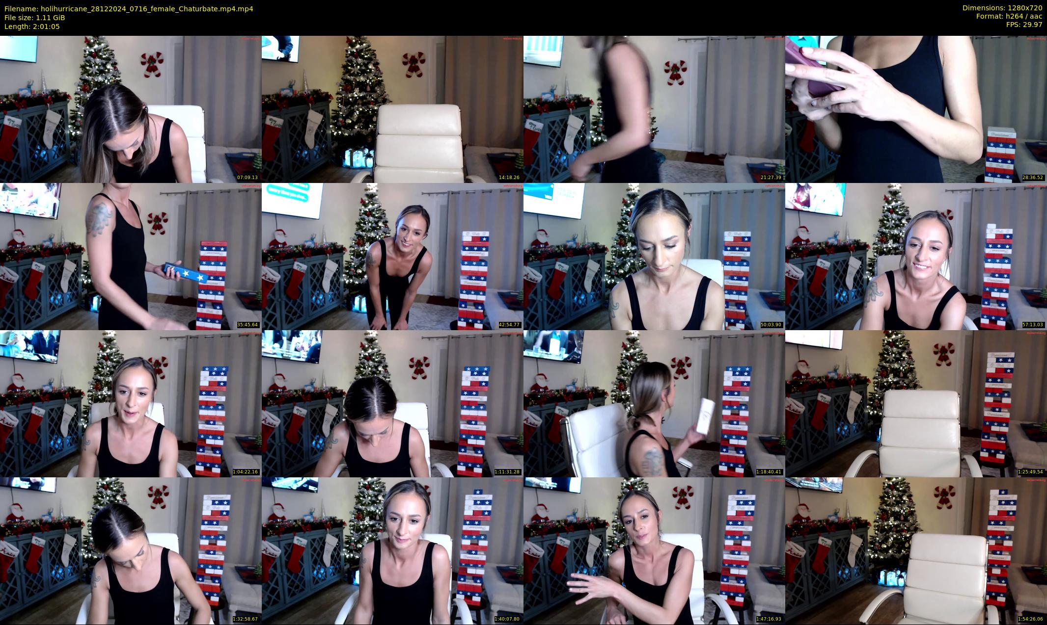 holihurricane — 122 minute Chaturbate female cam show recording, 720p, Dec 28, 2024
