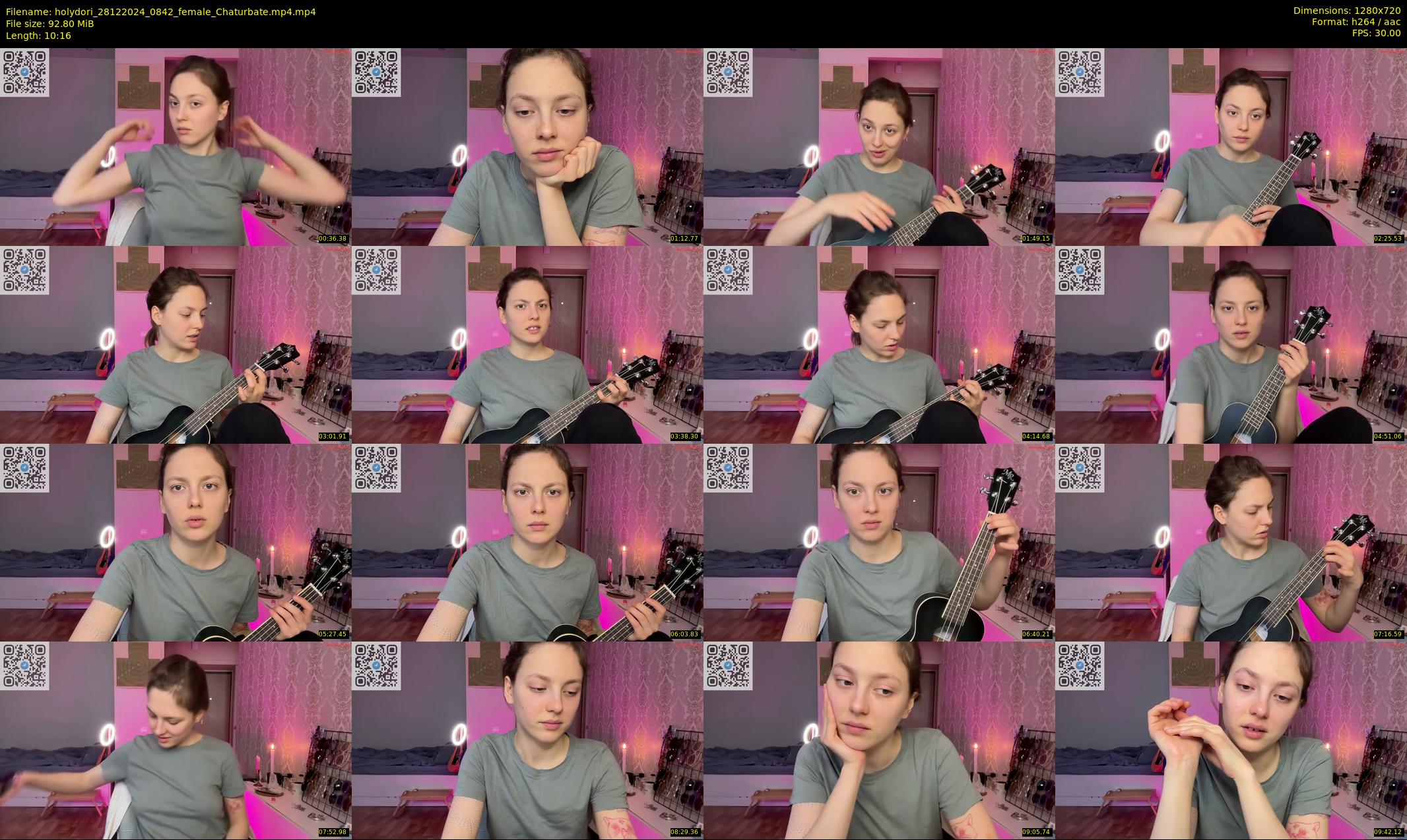 holydori — 11 minute Chaturbate female cam show recording, 720p, Dec 28, 2024